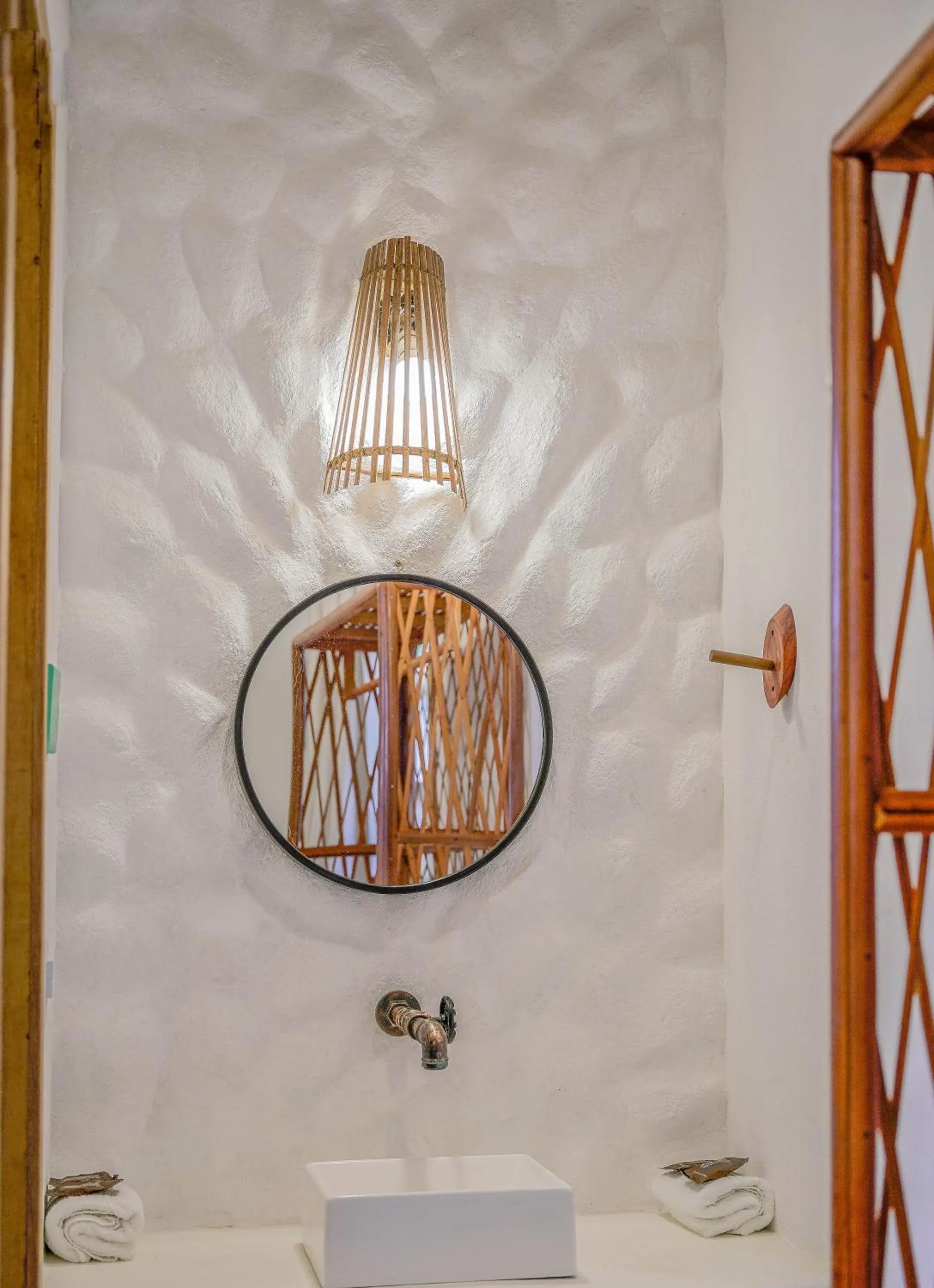 Bathroom in Pousada Vila Mangaba