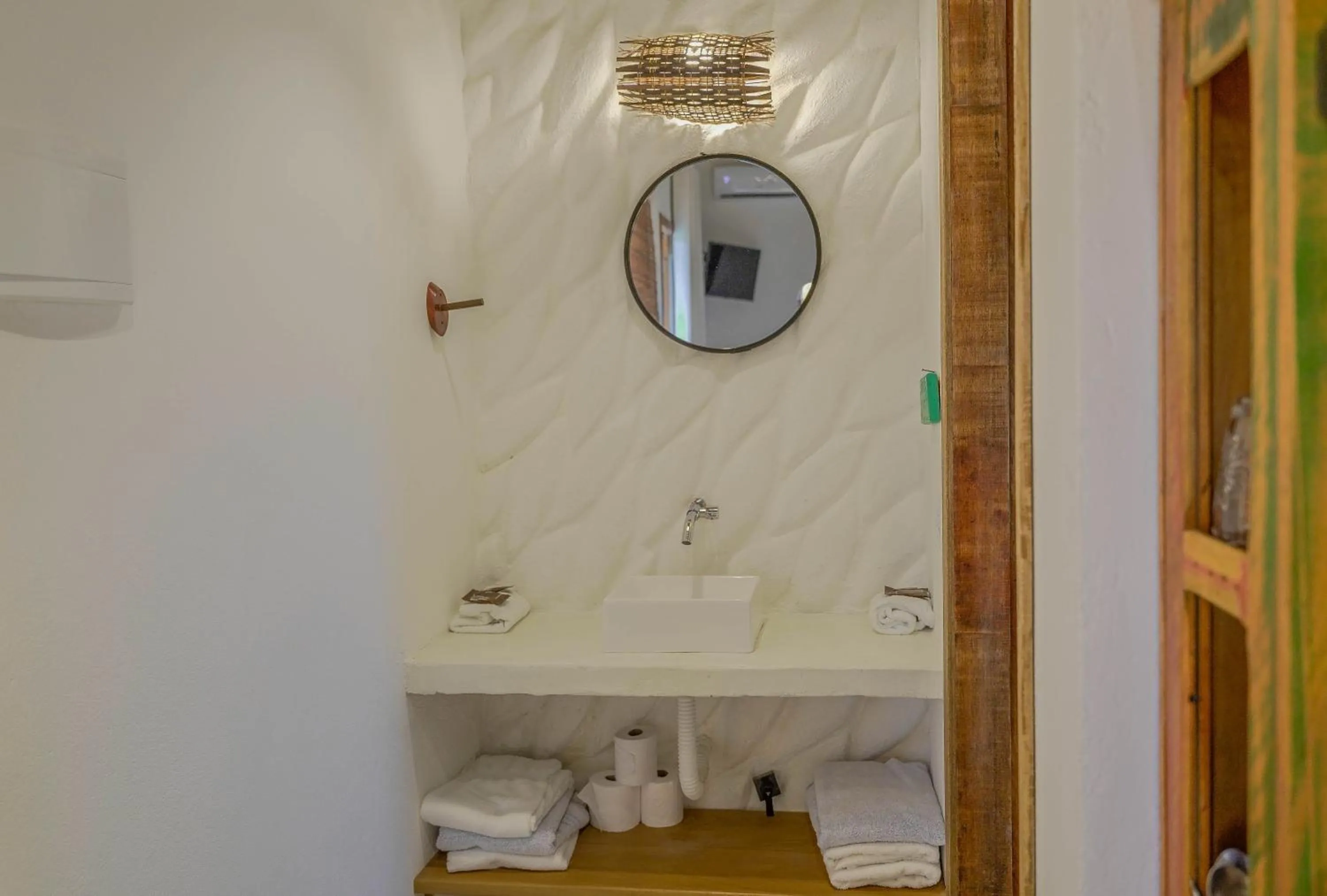 Bathroom in Pousada Vila Mangaba