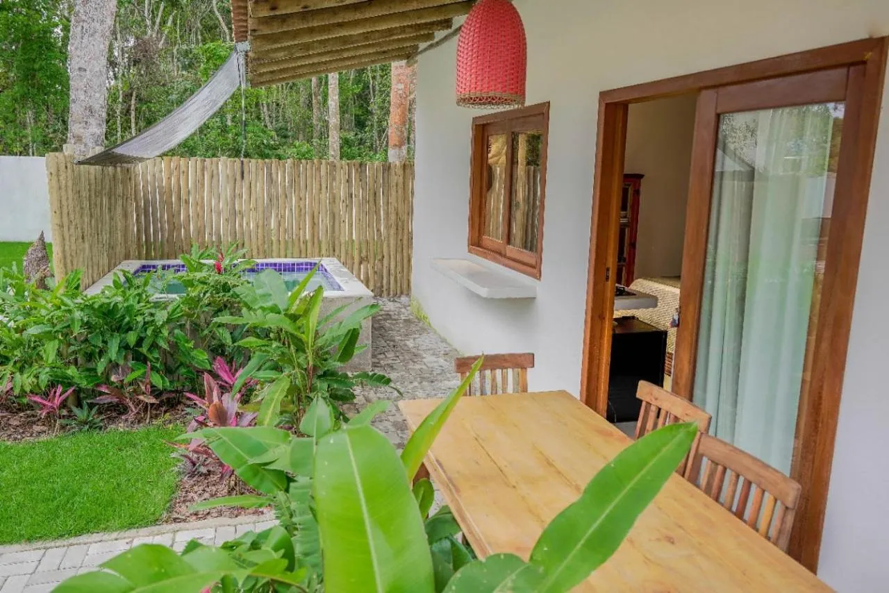 Patio in Pousada Vila Mangaba