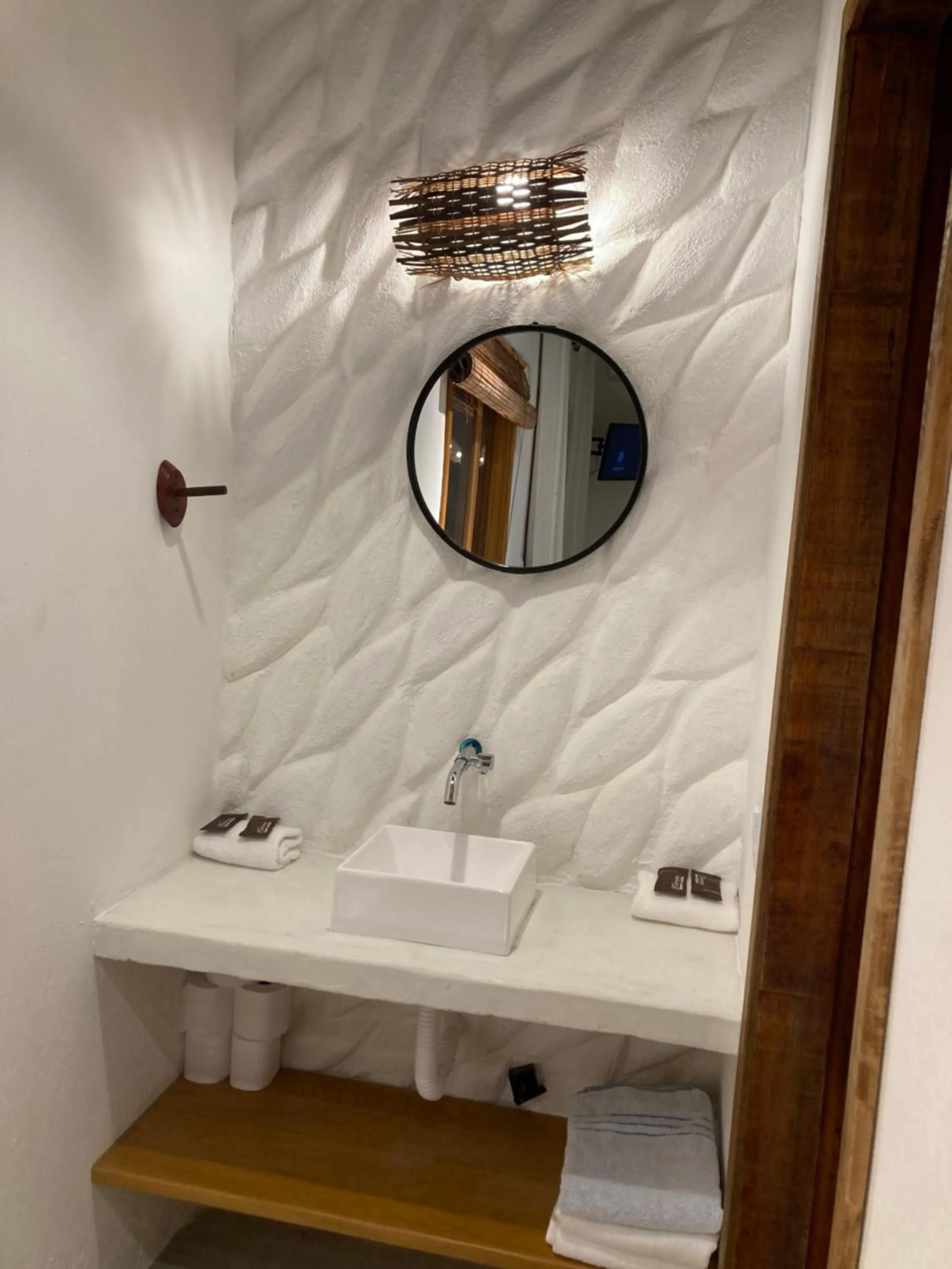 Bathroom in Pousada Vila Mangaba