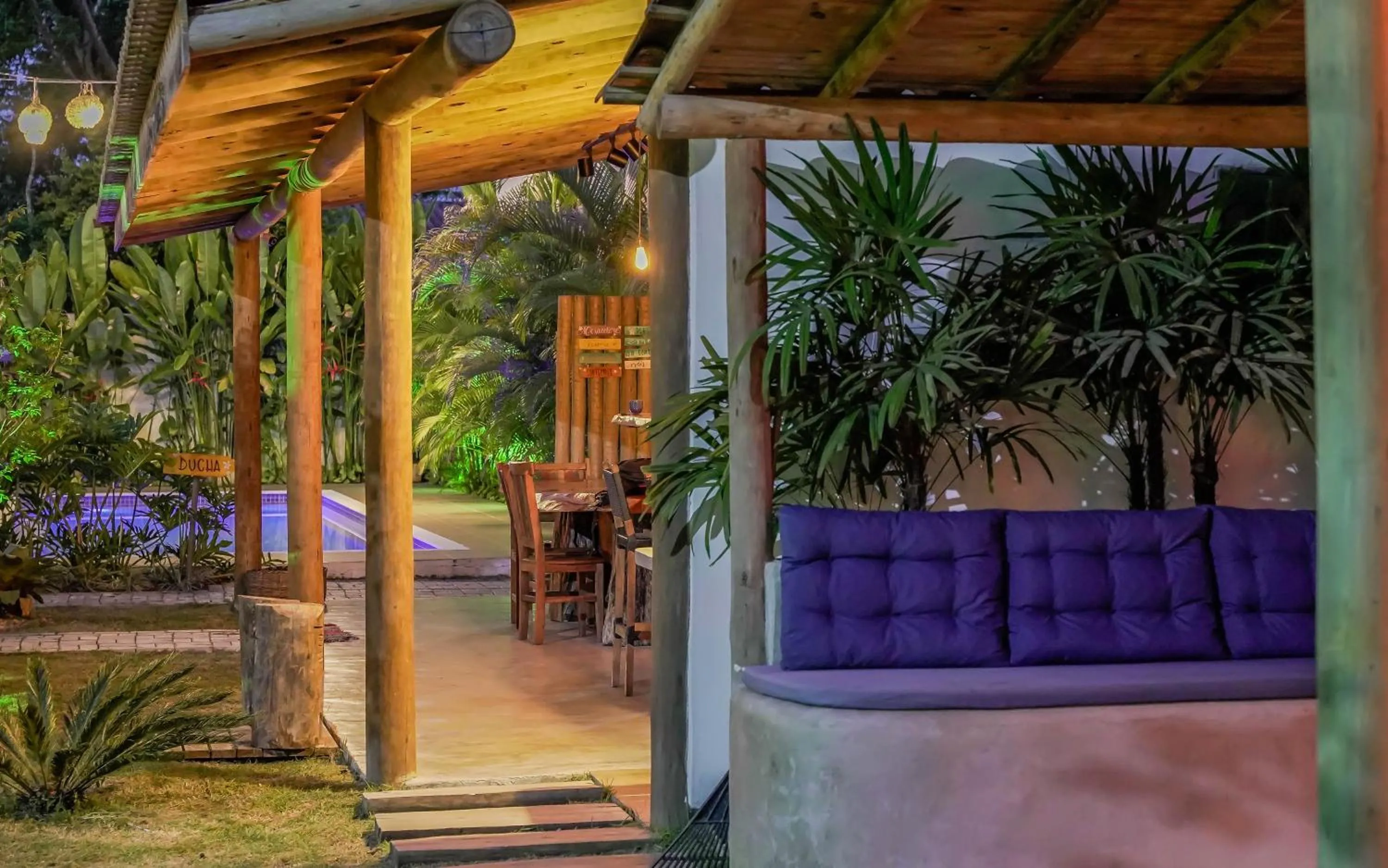 Living room in Pousada Vila Mangaba