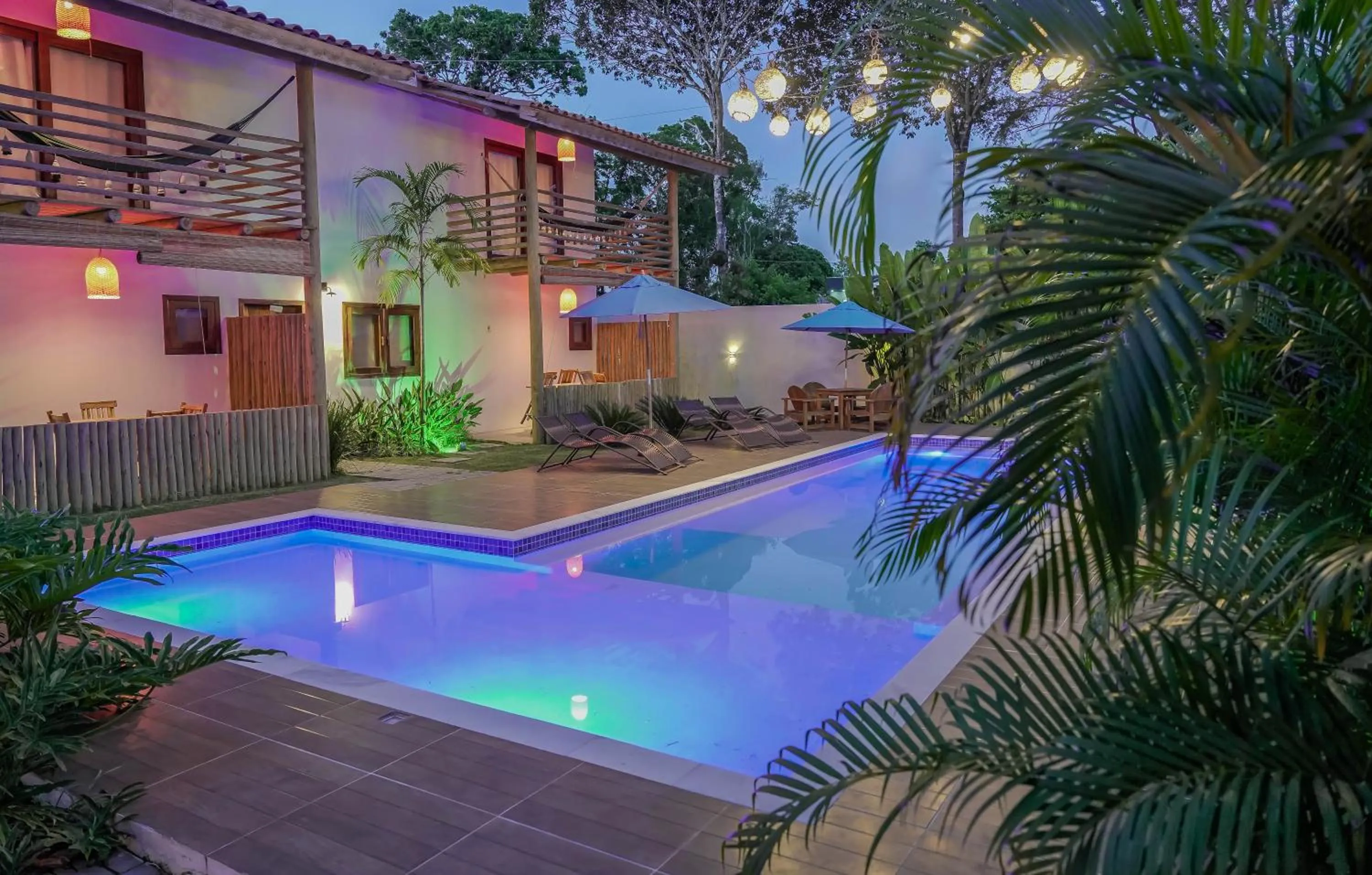 Swimming pool in Pousada Vila Mangaba