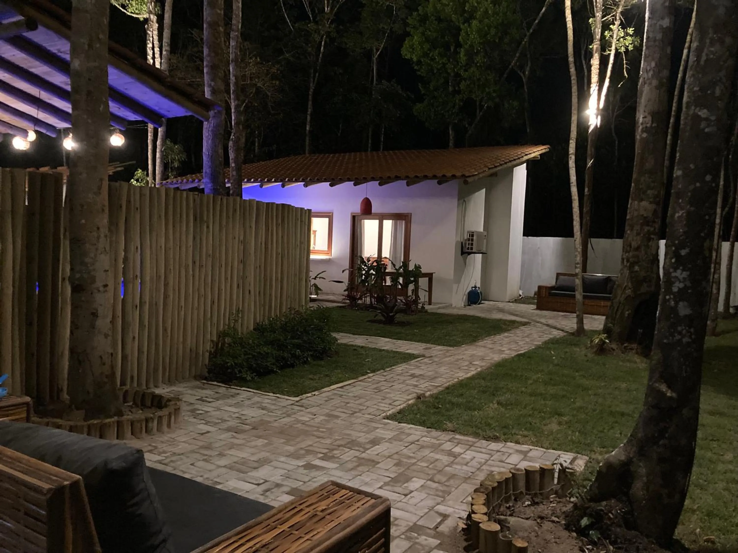 Patio in Pousada Vila Mangaba