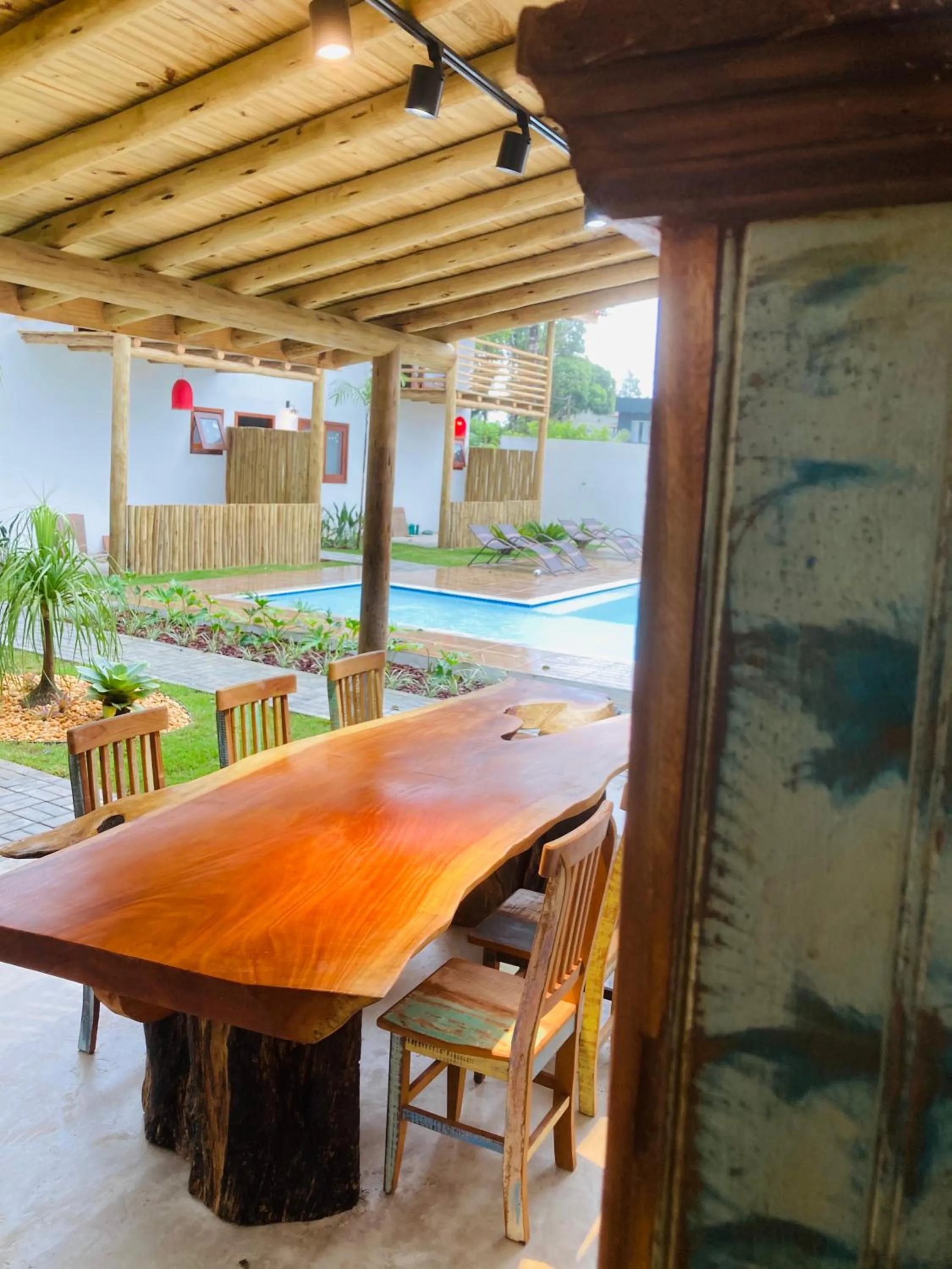 Dining area in Pousada Vila Mangaba