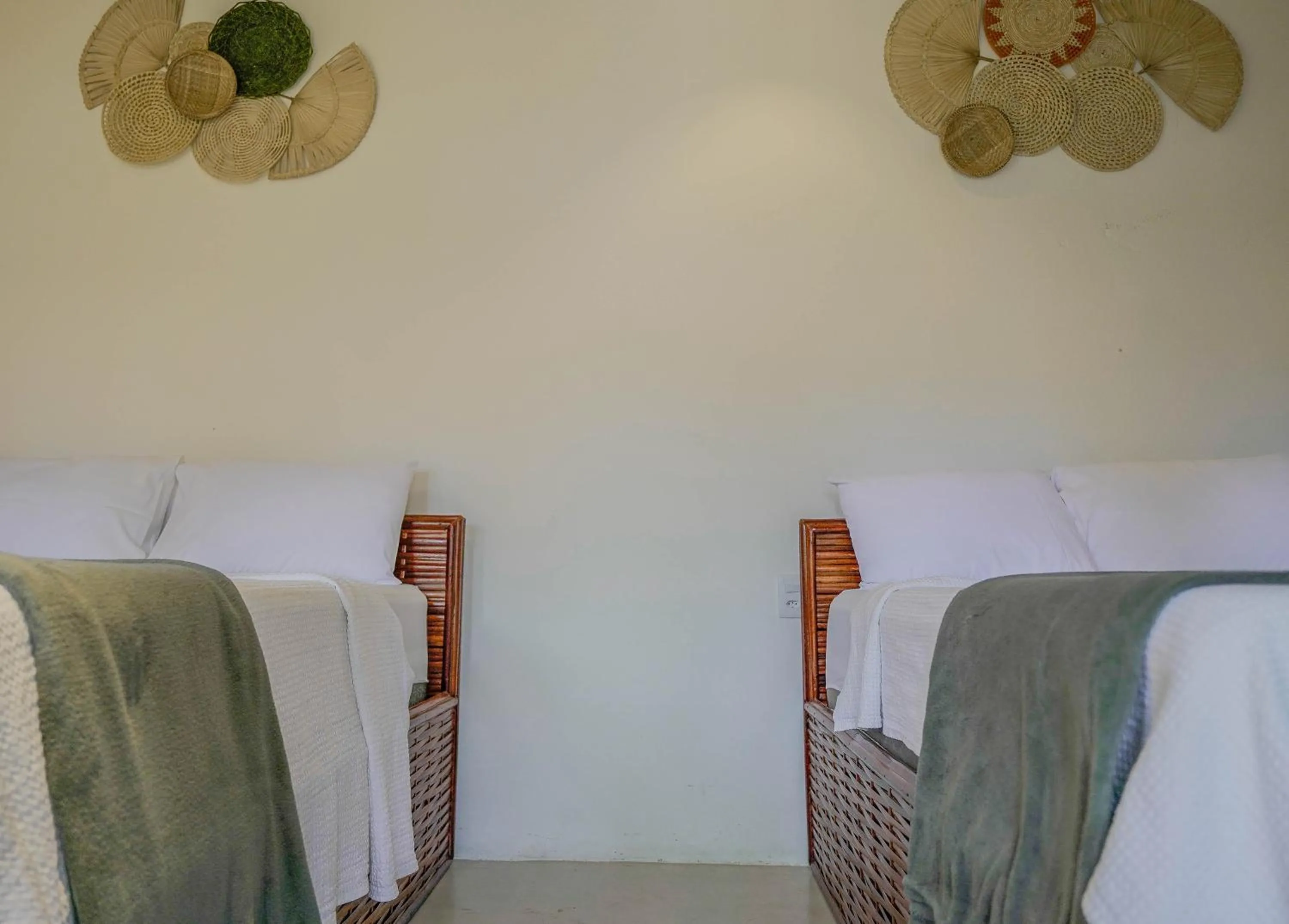 Bed in Pousada Vila Mangaba