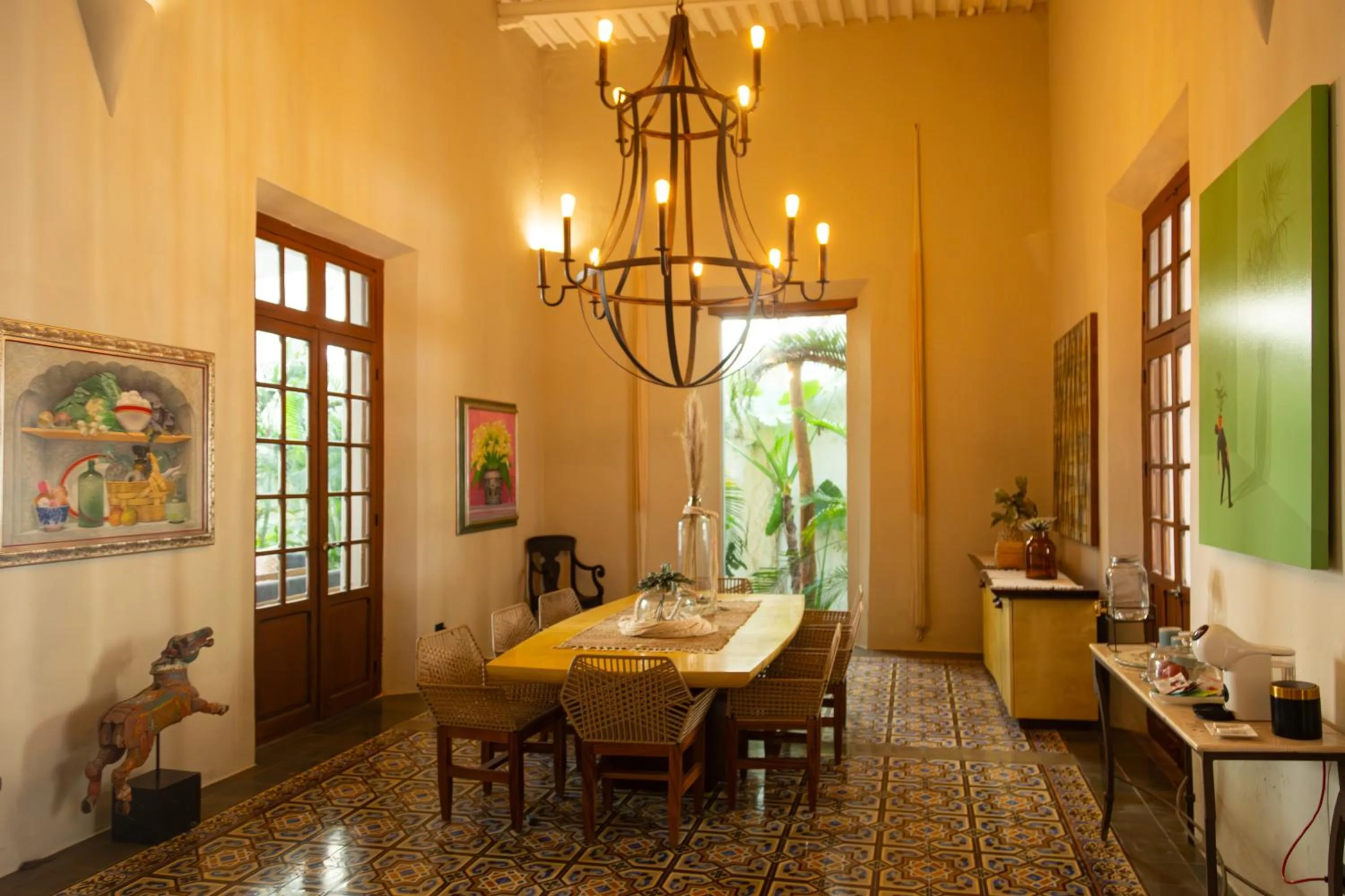 Dining area in DECU DOWNTOWN