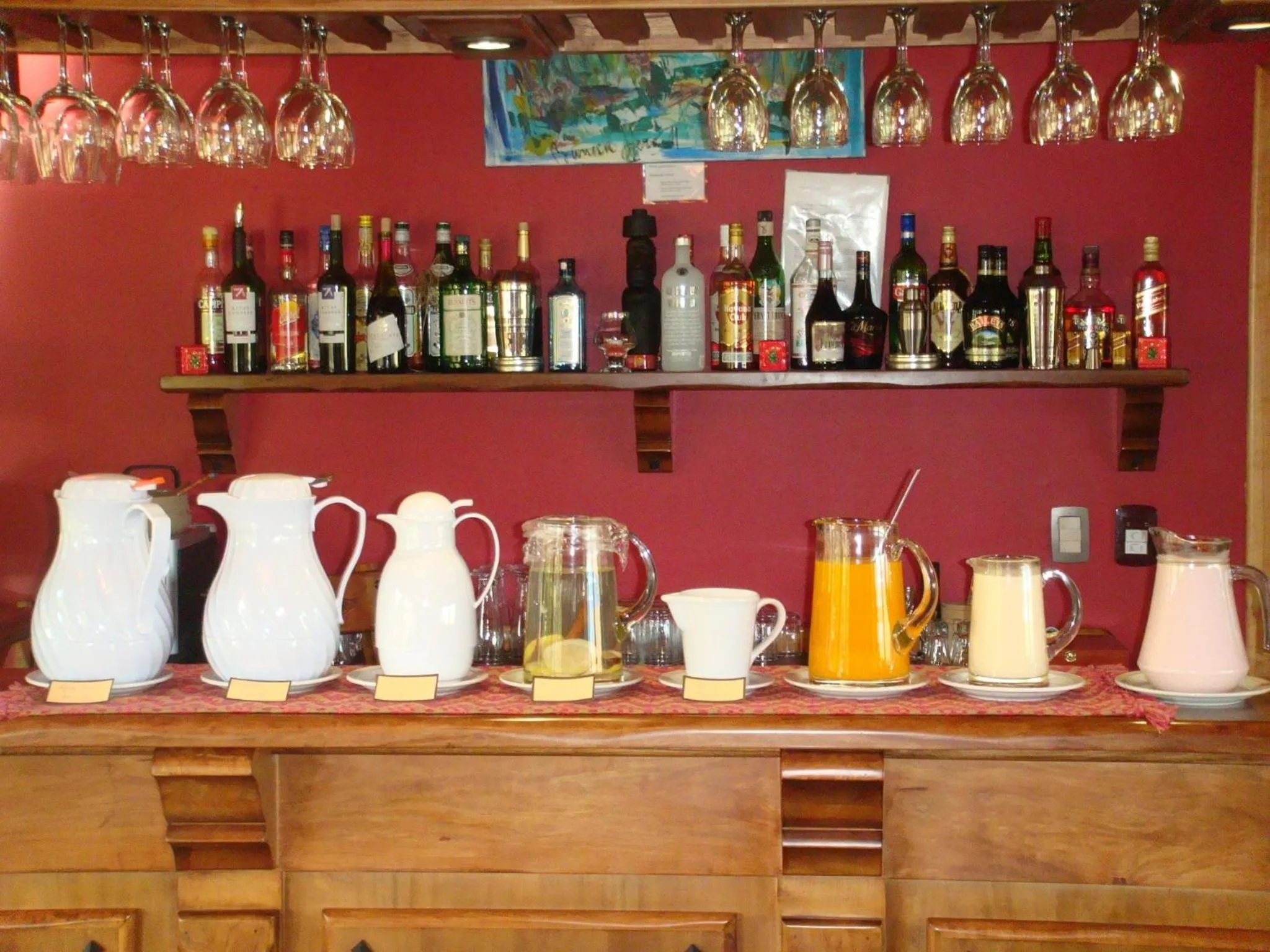 Drinks in Hosteria Los Hielos