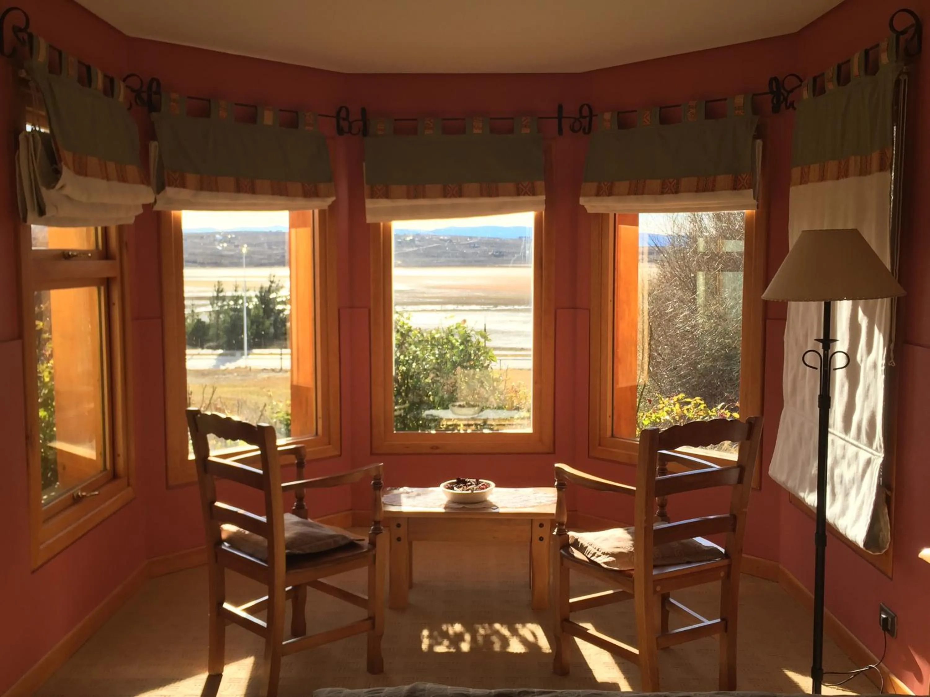 Decorative detail in Hosteria Los Hielos