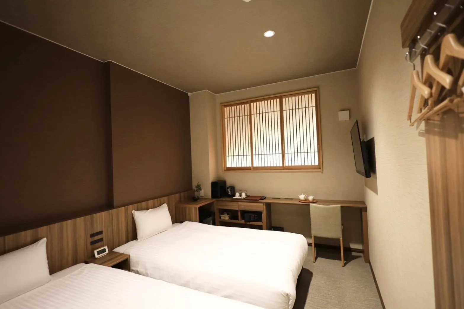 Bed in HOTEL CUORE Kyoto Shijo Omiya
