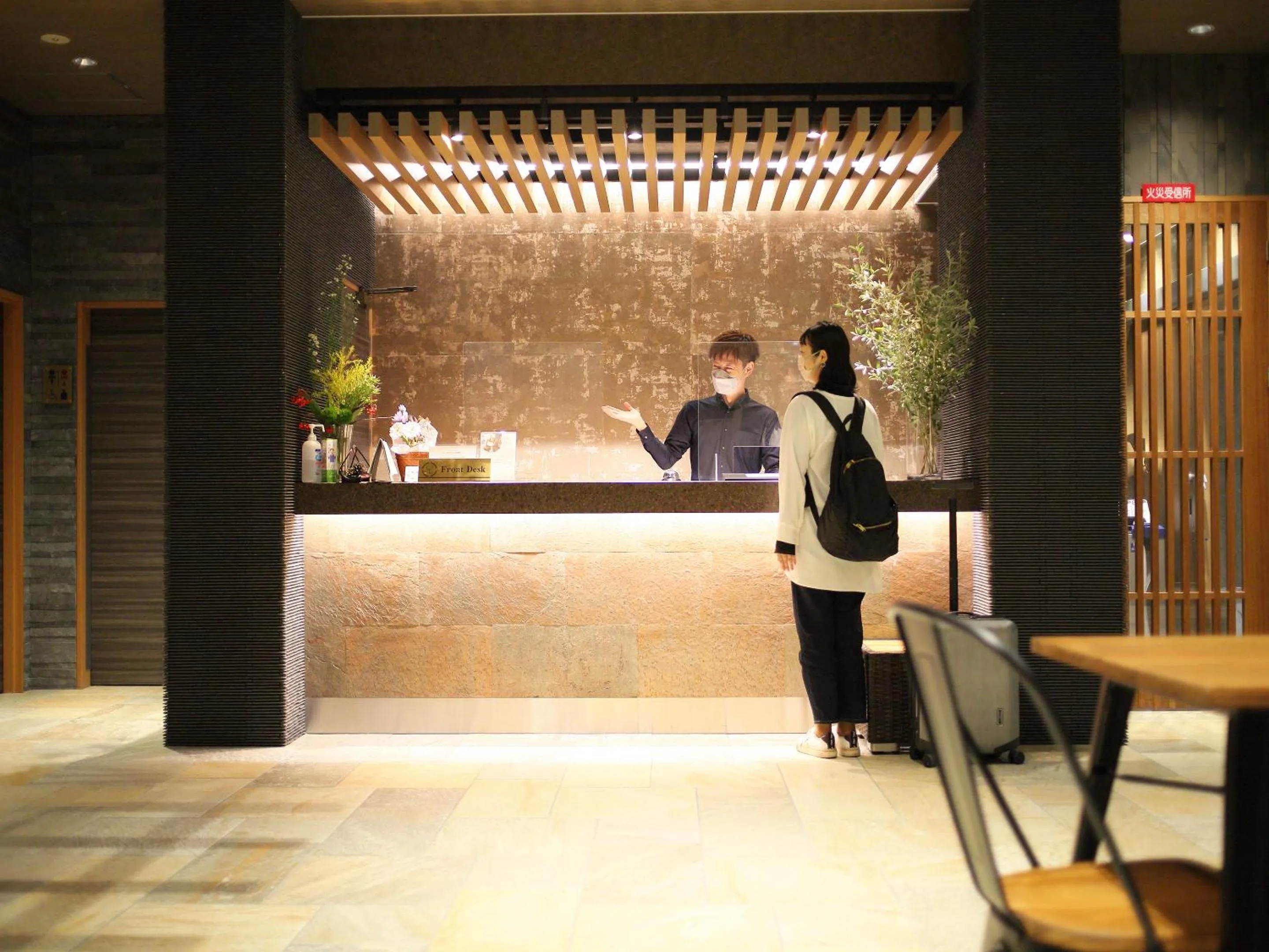 Lobby or reception in HOTEL CUORE Kyoto Shijo Omiya