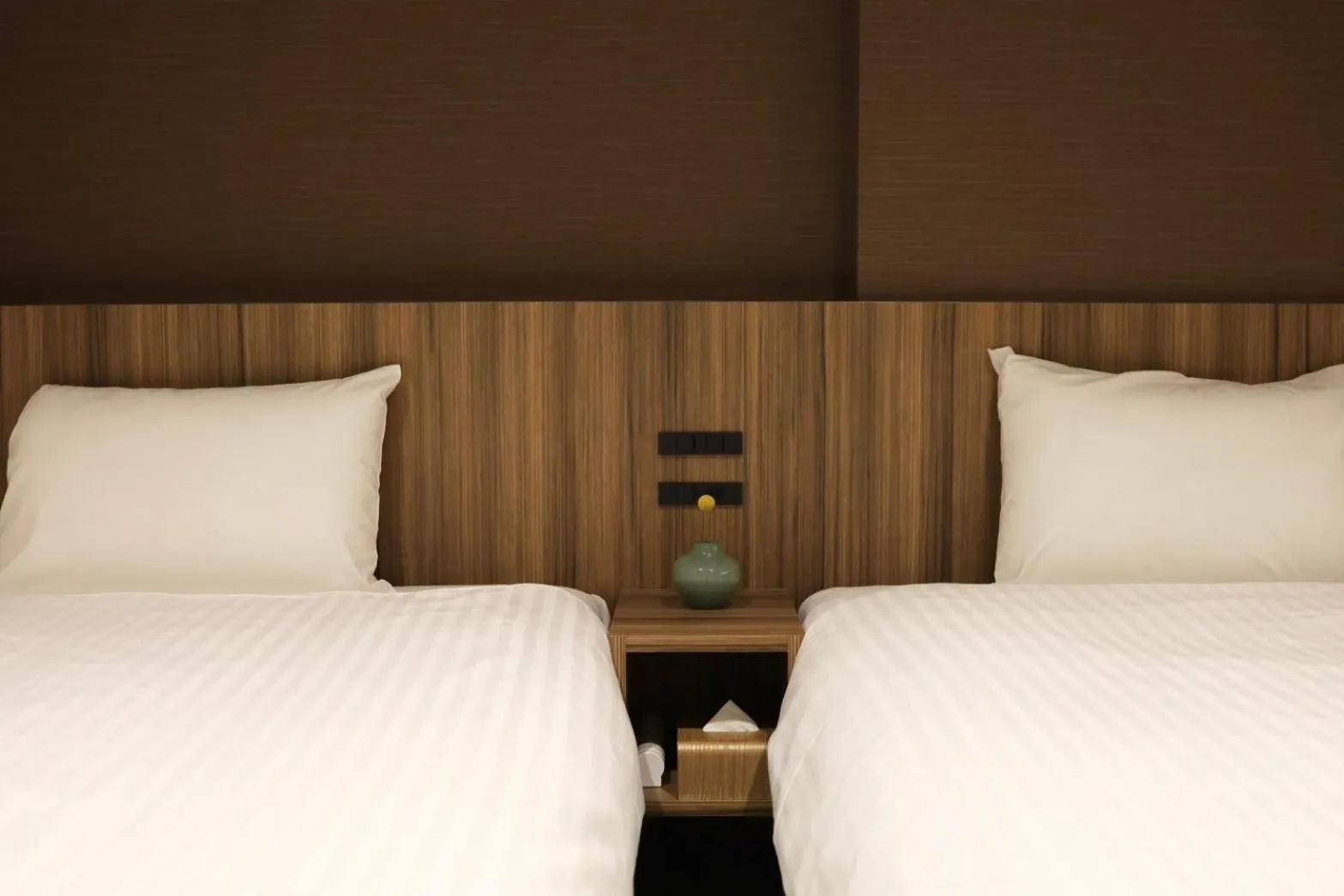 Bed in HOTEL CUORE Kyoto Shijo Omiya