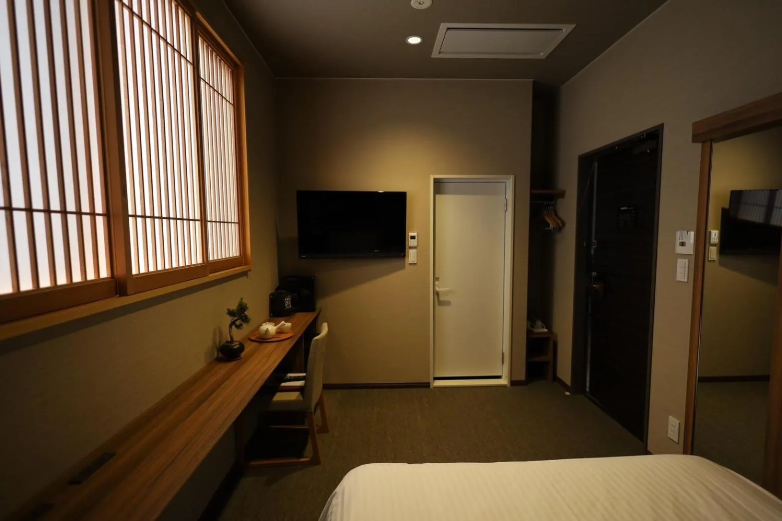 Bed in HOTEL CUORE Kyoto Shijo Omiya