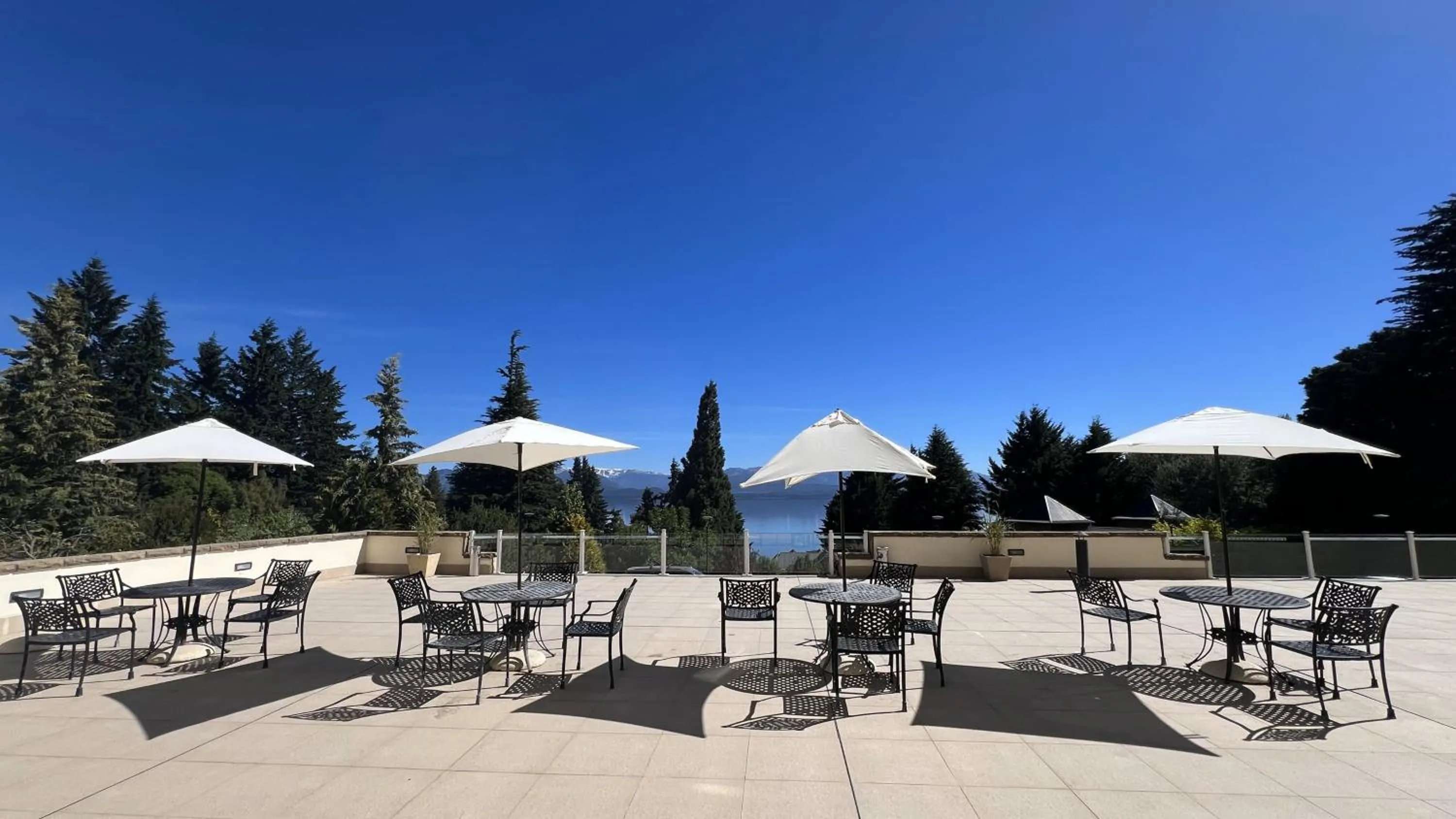 Balcony/Terrace in Huinid Bustillo Cabañas