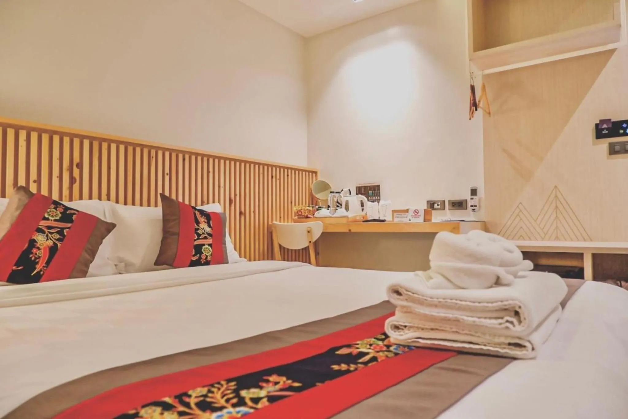 Bed in LA PINO HOTEL