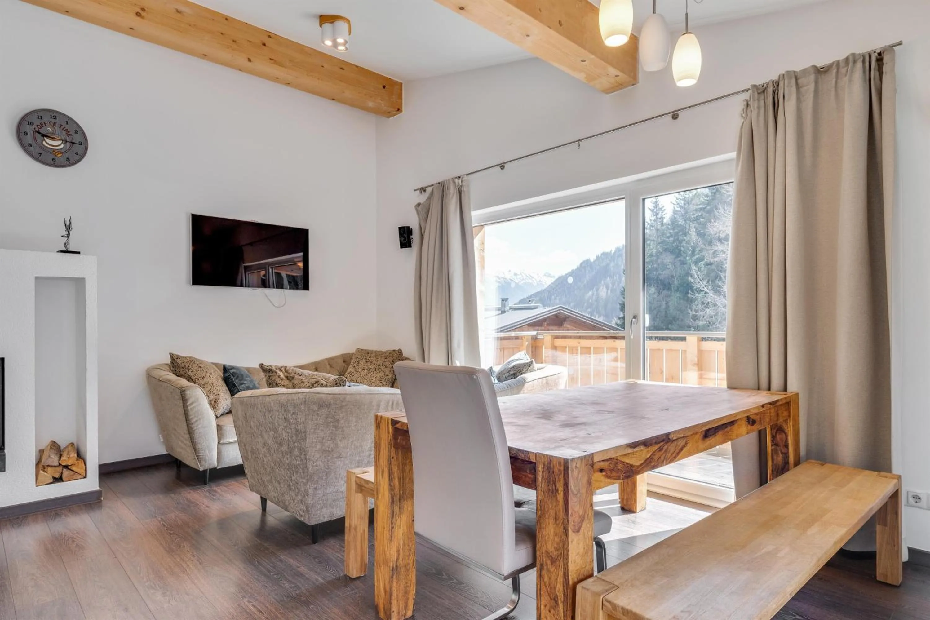 Living room in STANTON Lodge