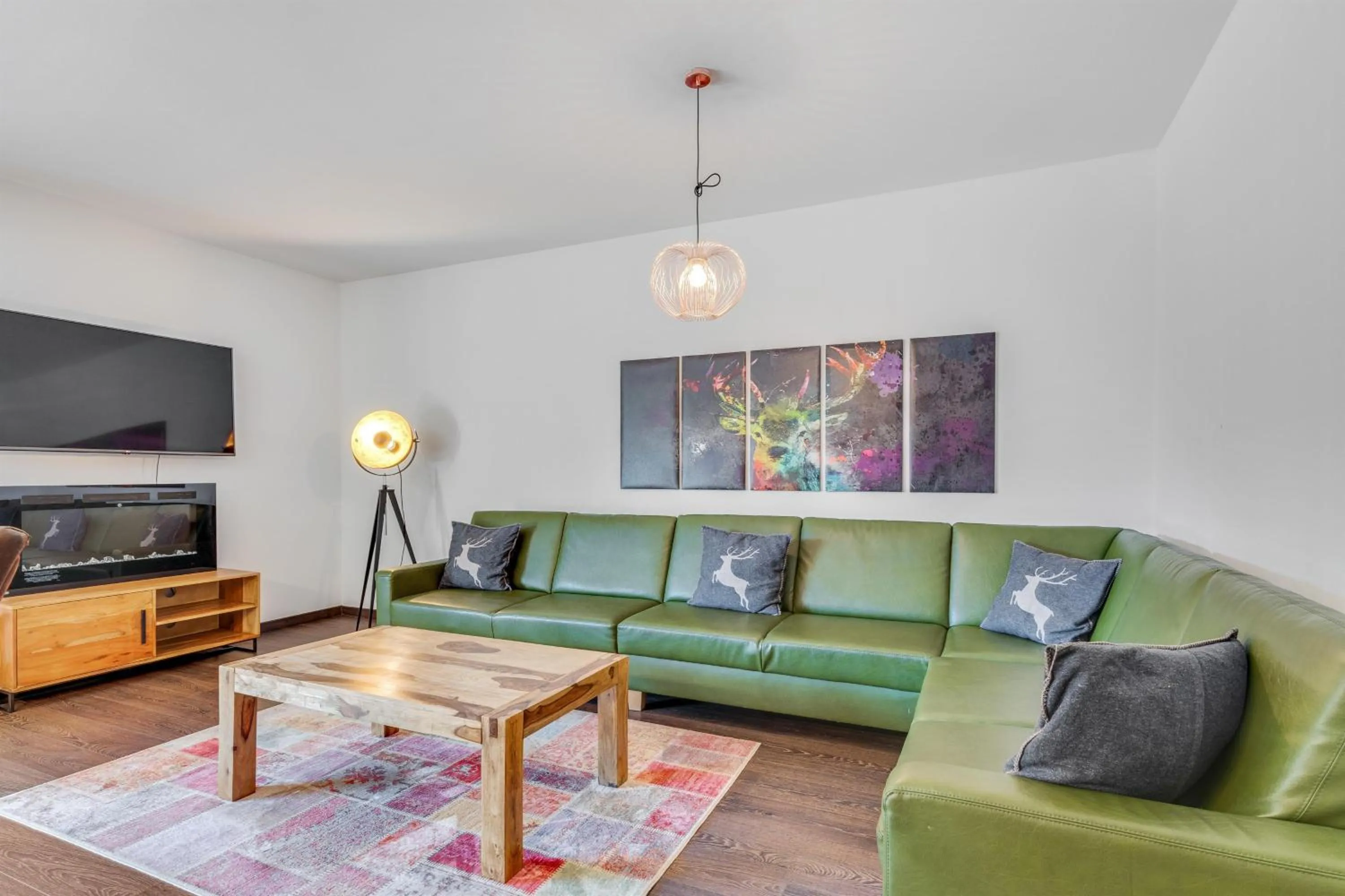 Living room in STANTON Lodge
