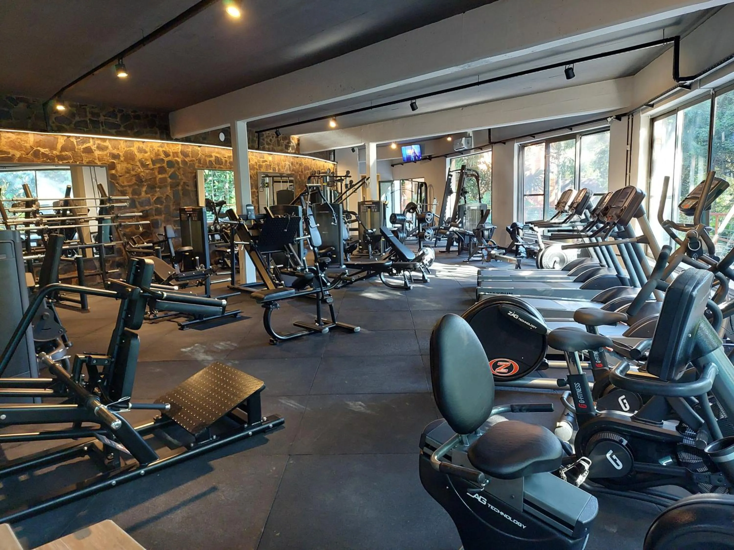 Fitness centre/facilities in Hotel Raices Esturion