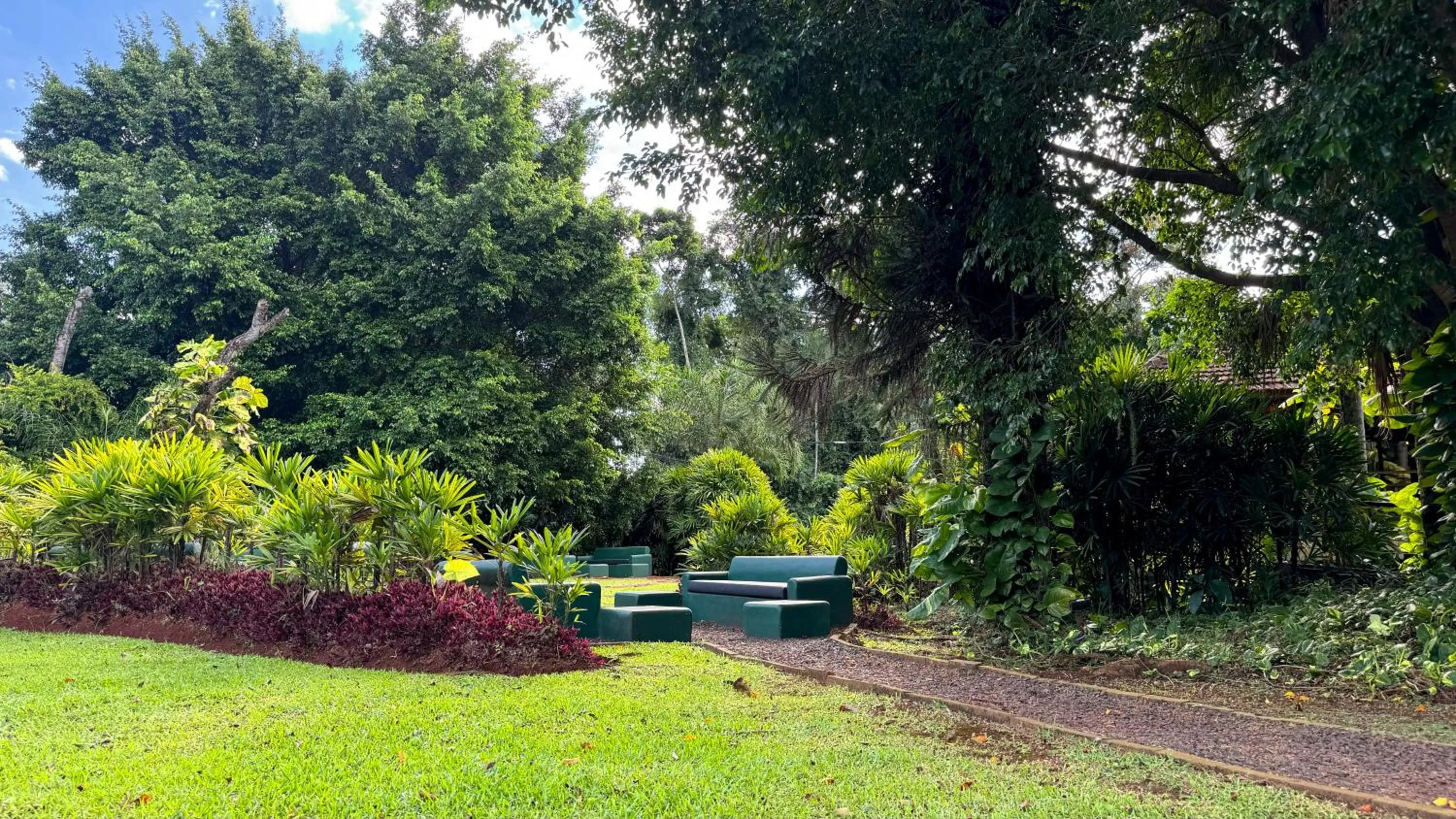 Garden in Hotel Raices Esturion