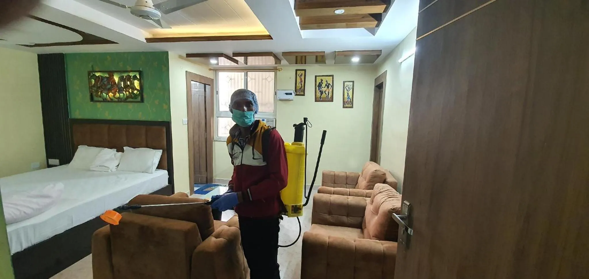 Bed in Hotel Prem Residency