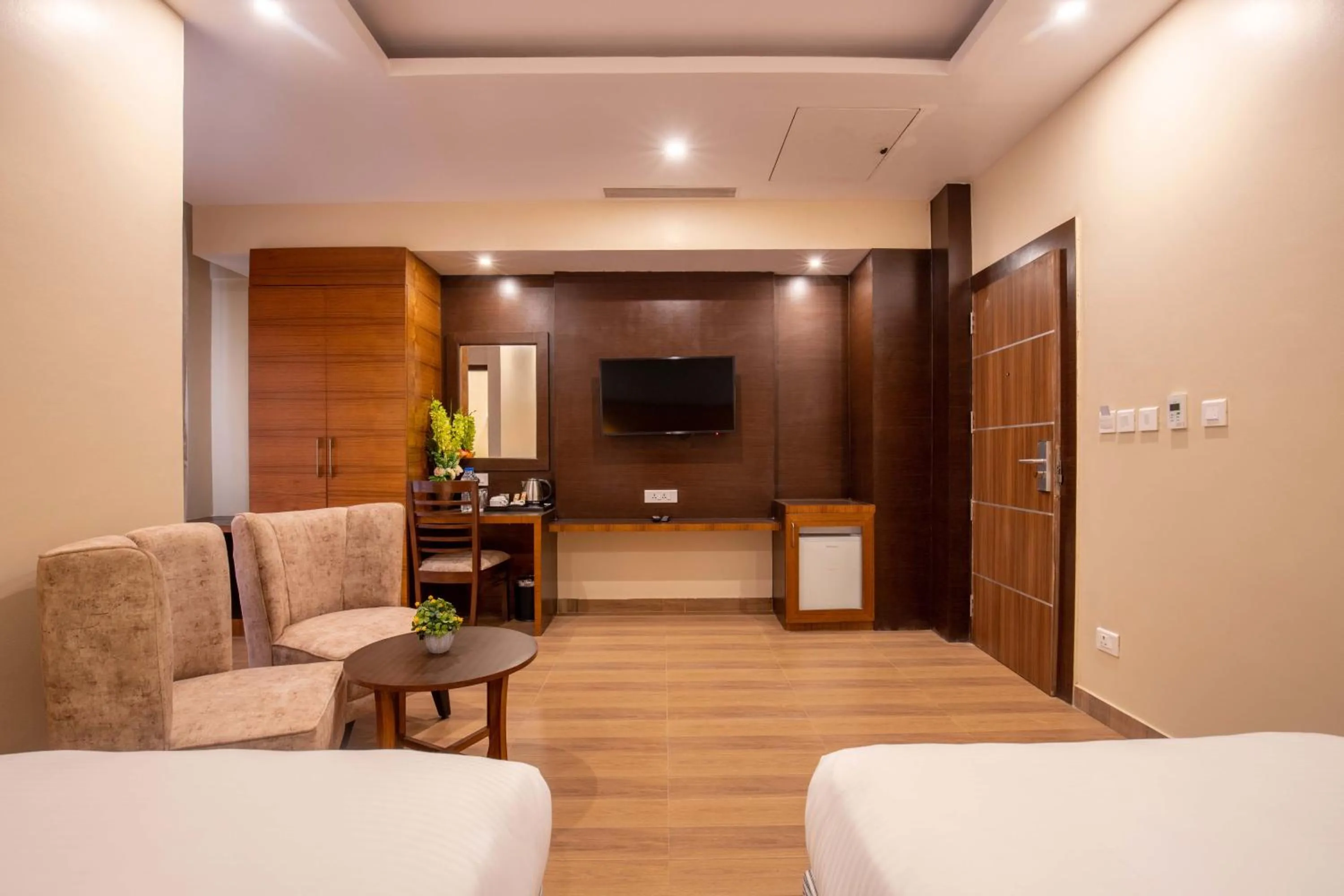 TV and multimedia, Bed in Hotel Palm International