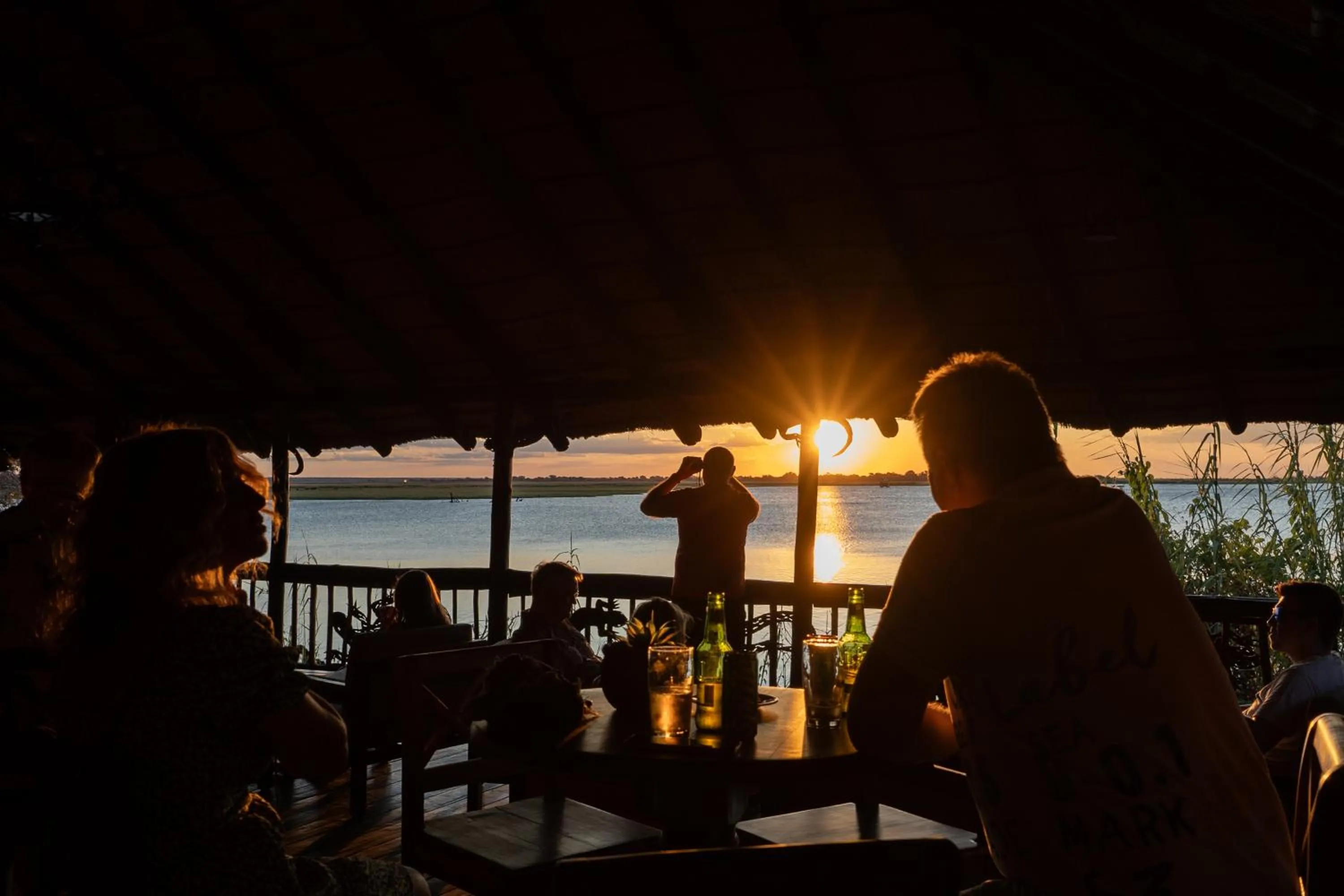 People in The Chobe Safari Lodge