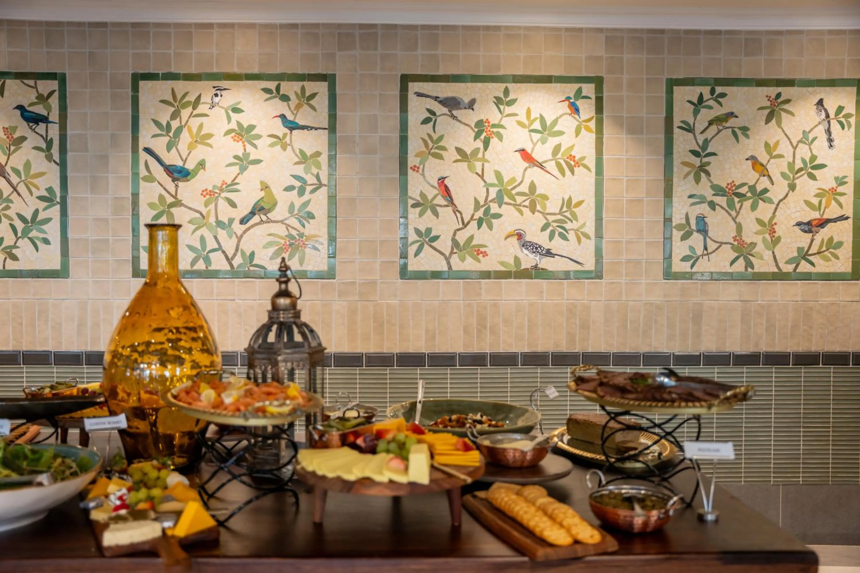 Food in The Chobe Safari Lodge