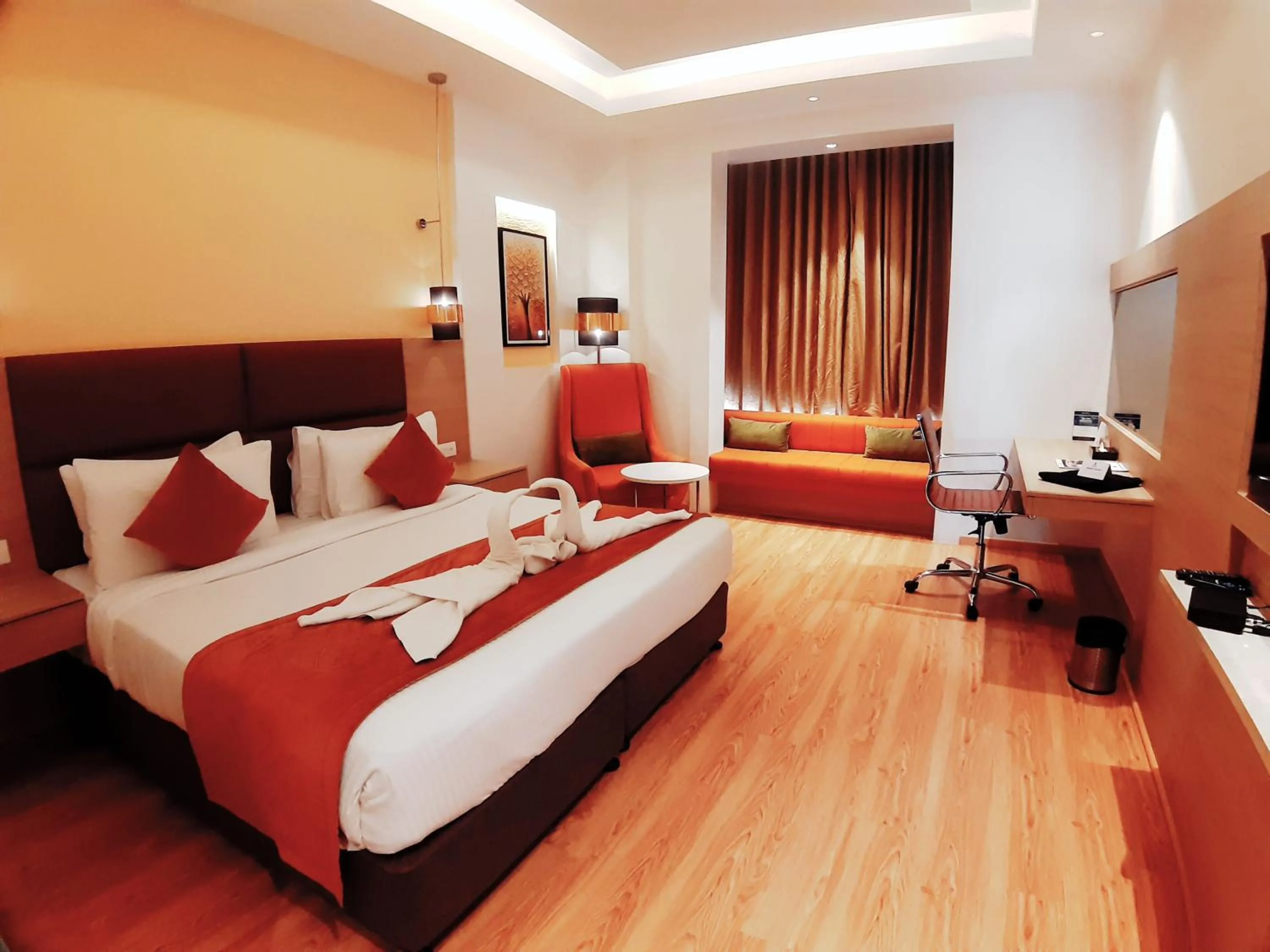 Bedroom, Bed in Best Western Vrindavan