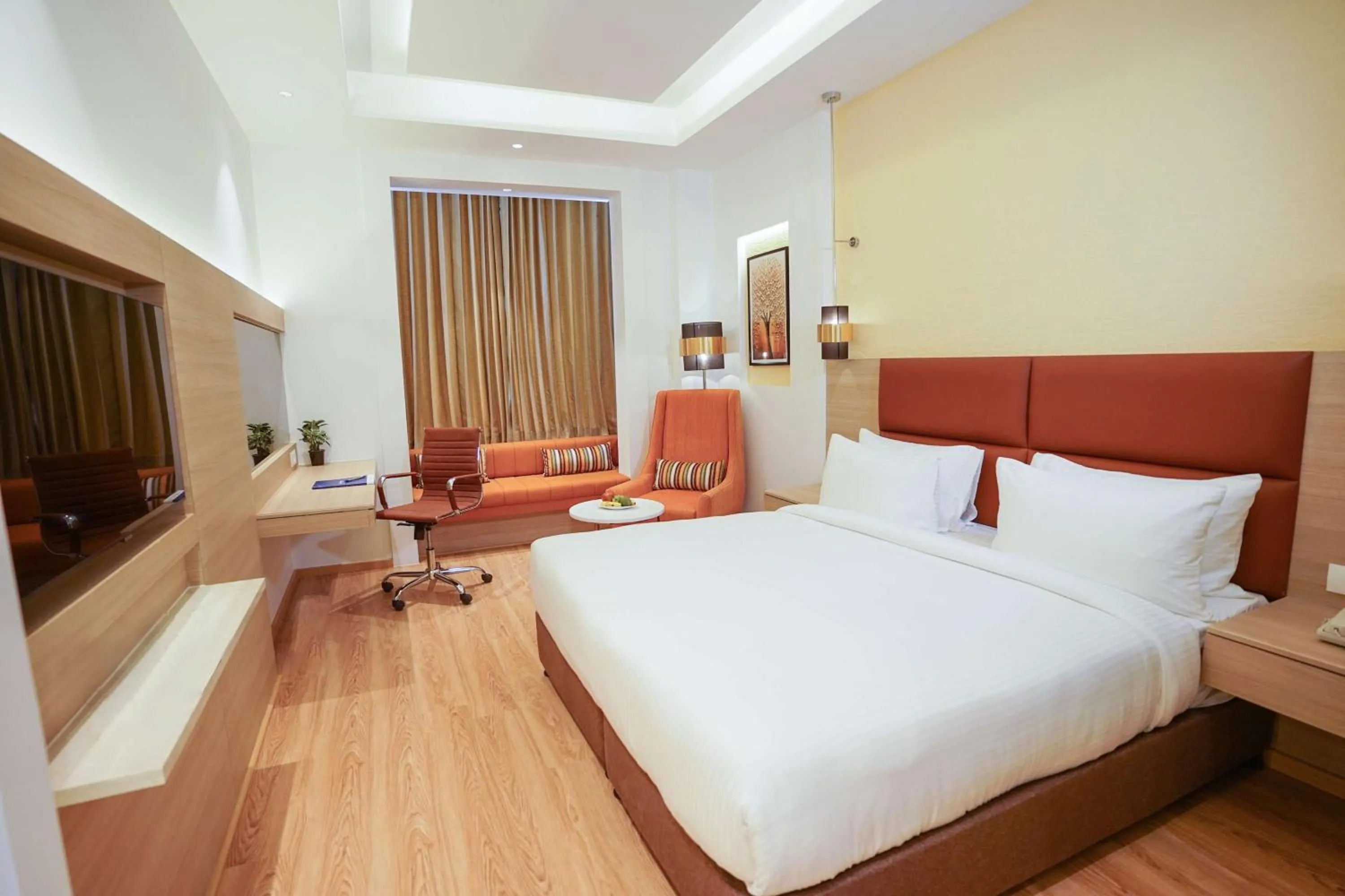 Bedroom, Bed in Best Western Vrindavan