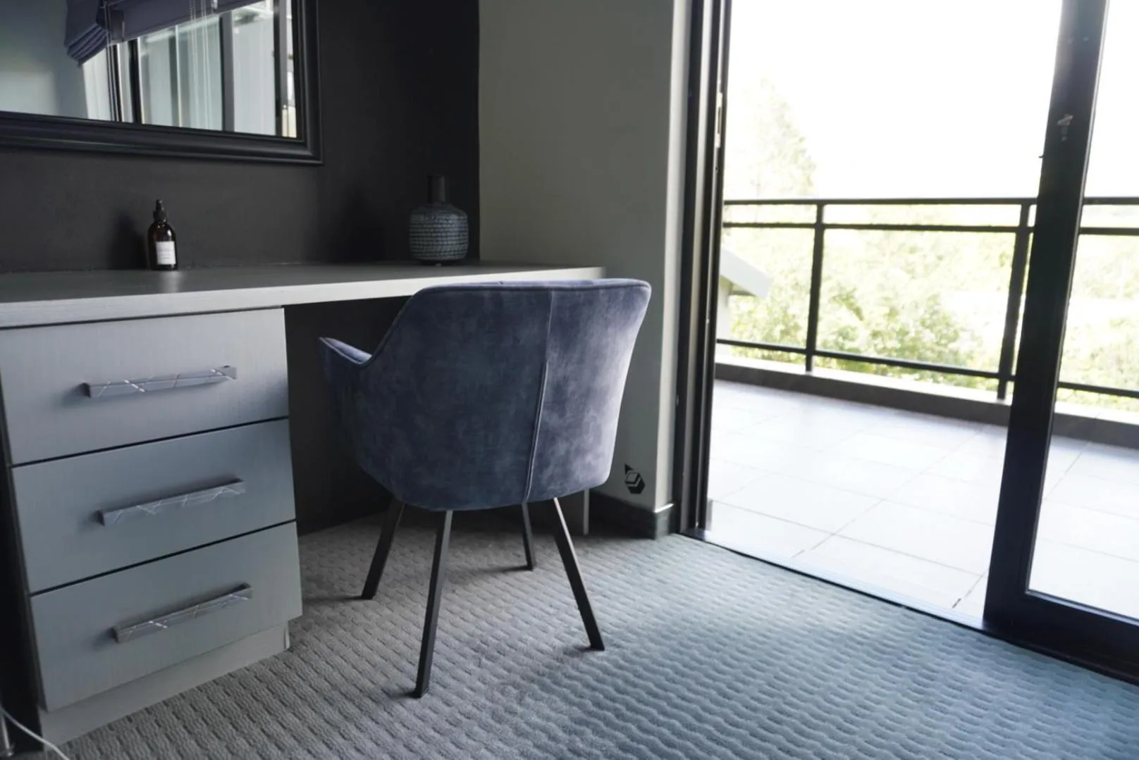 Seating area in The Raz