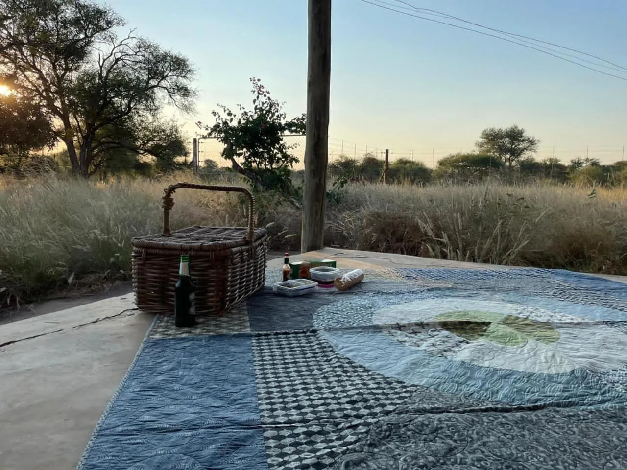Garden view in Simba Safaris African Pride Exotic Lodge