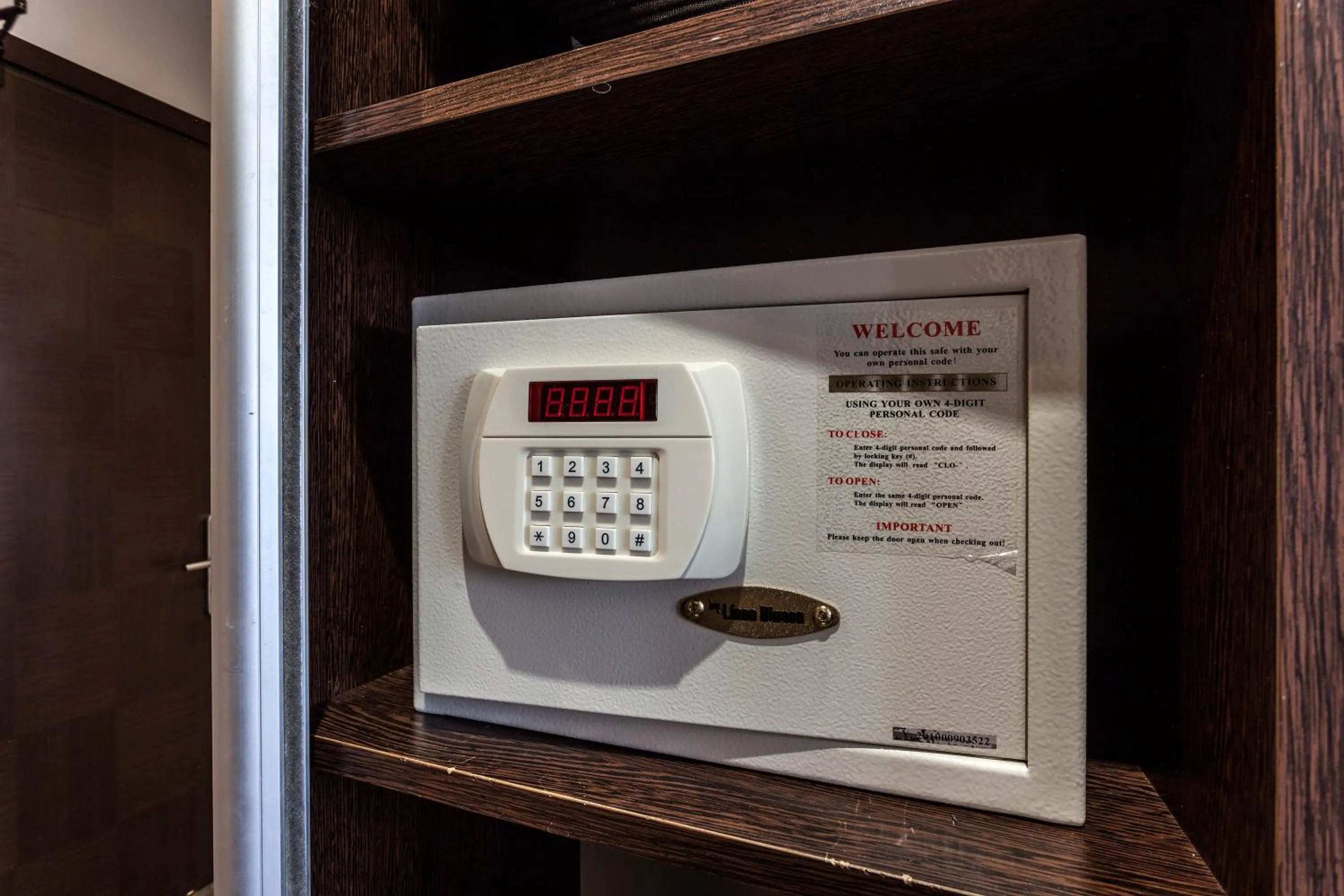 safe in Rius Hotel Lviv