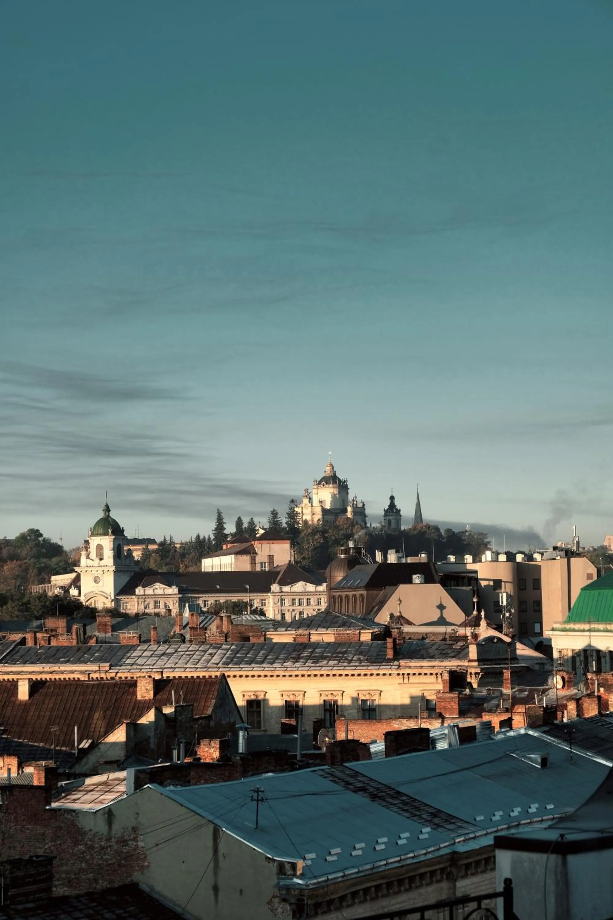 City view in Rius Hotel Lviv