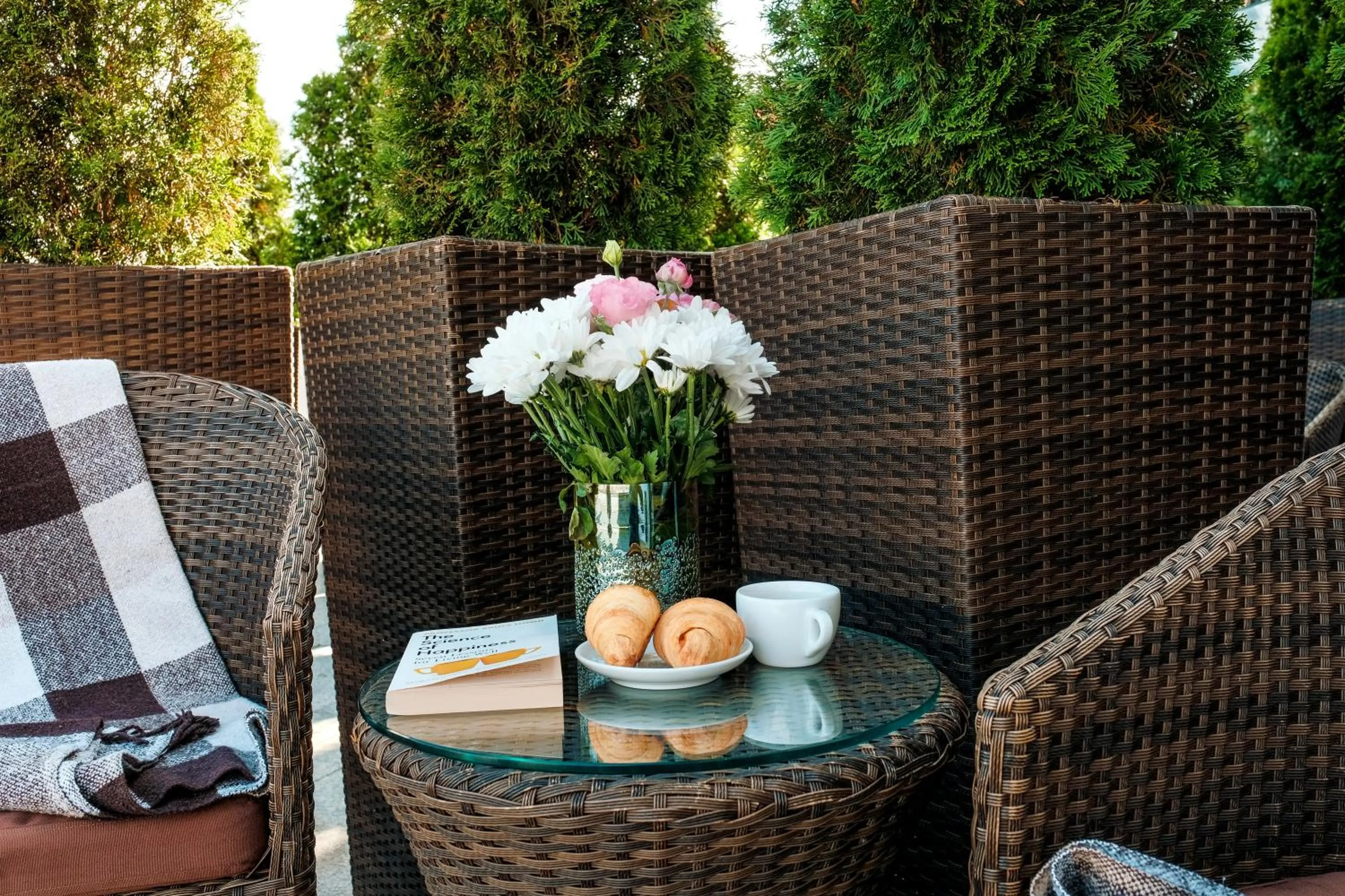 Balcony/Terrace in Rius Hotel Lviv