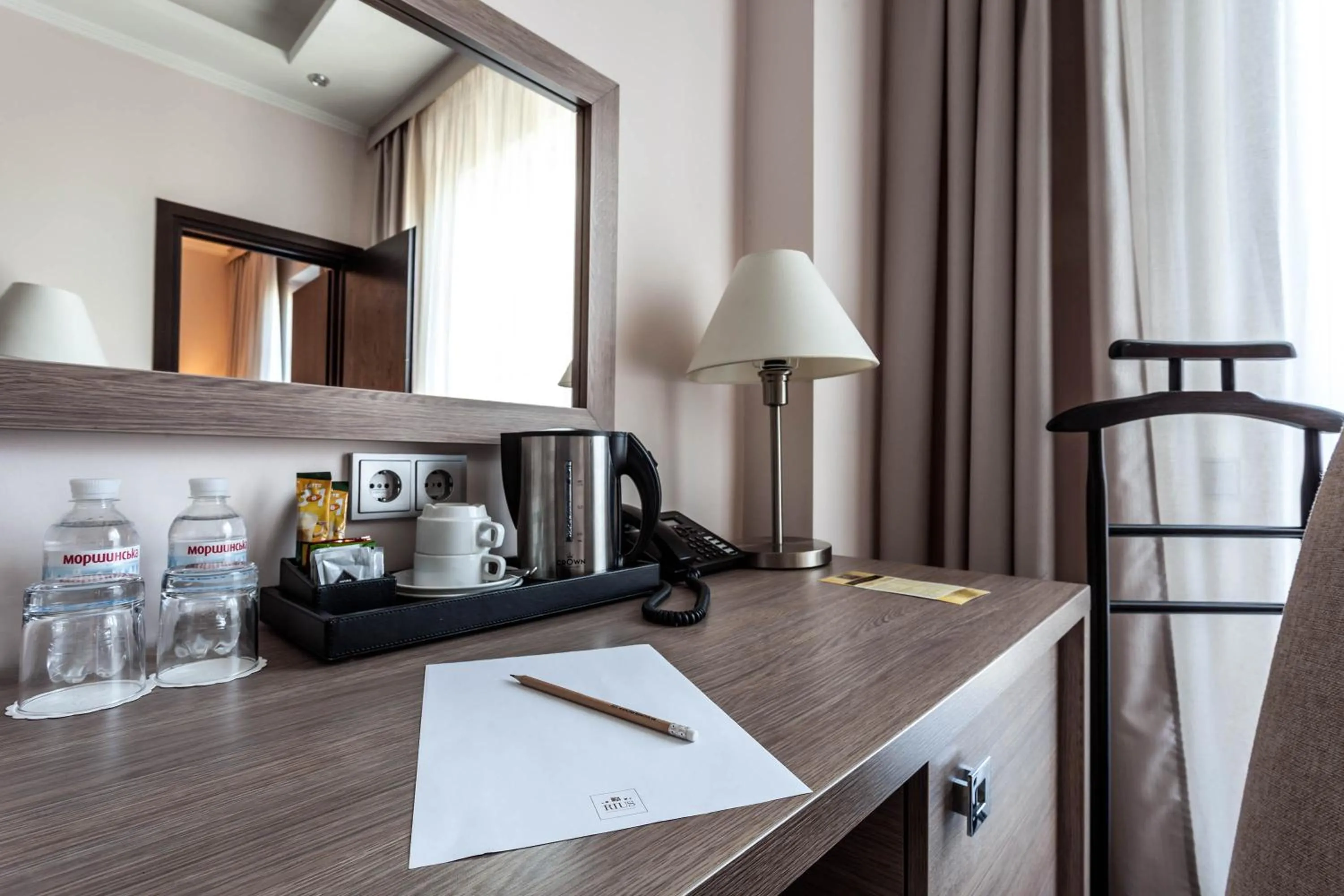 Photo of the whole room in Rius Hotel Lviv