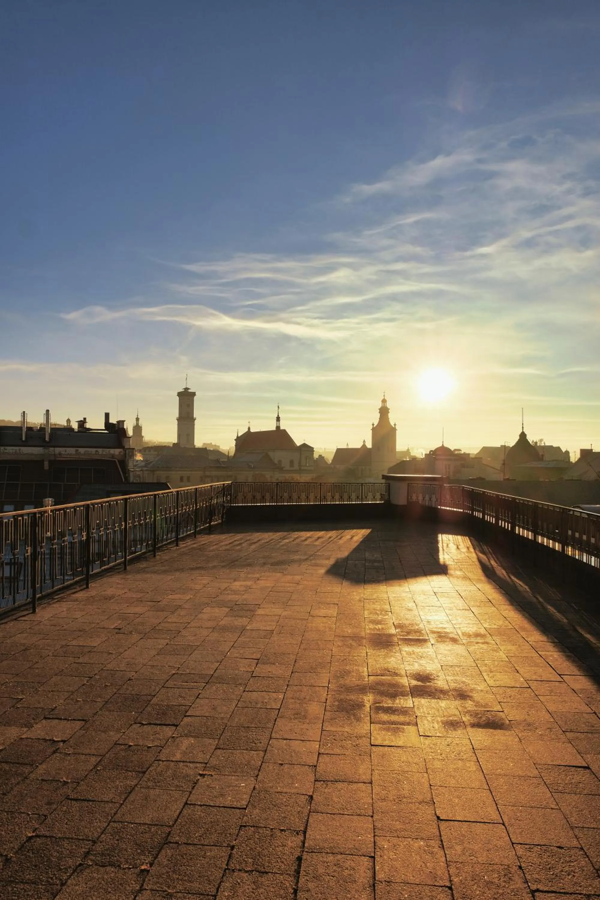 Balcony/Terrace in Rius Hotel Lviv