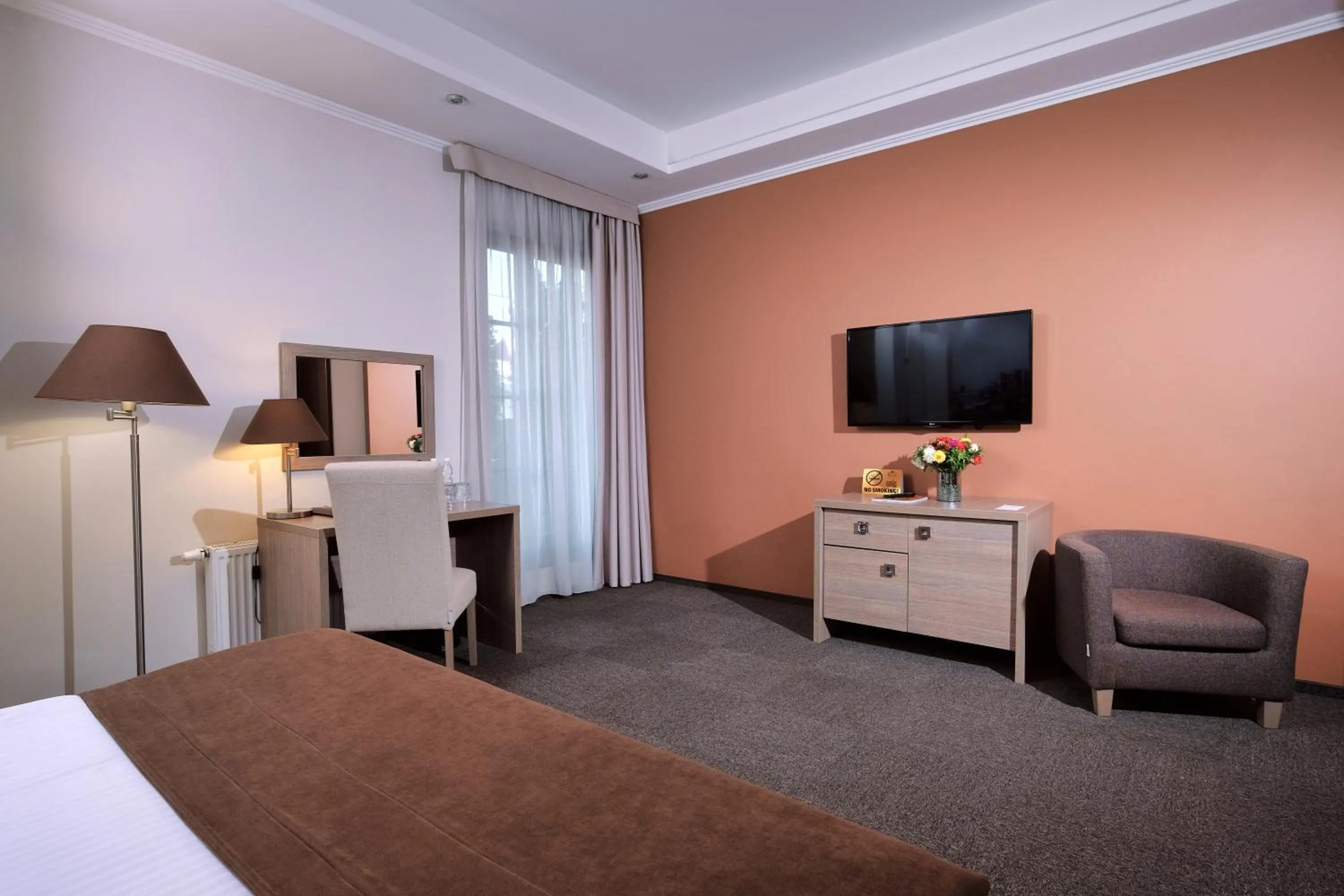 Photo of the whole room, Bed in Rius Hotel Lviv