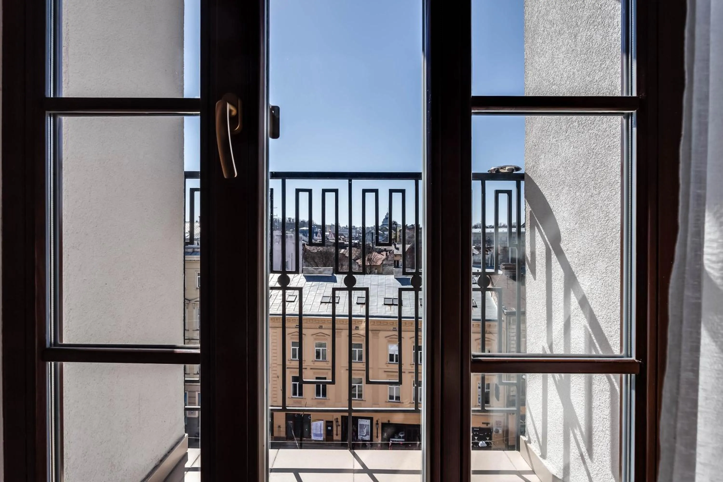 Balcony/Terrace in Rius Hotel Lviv