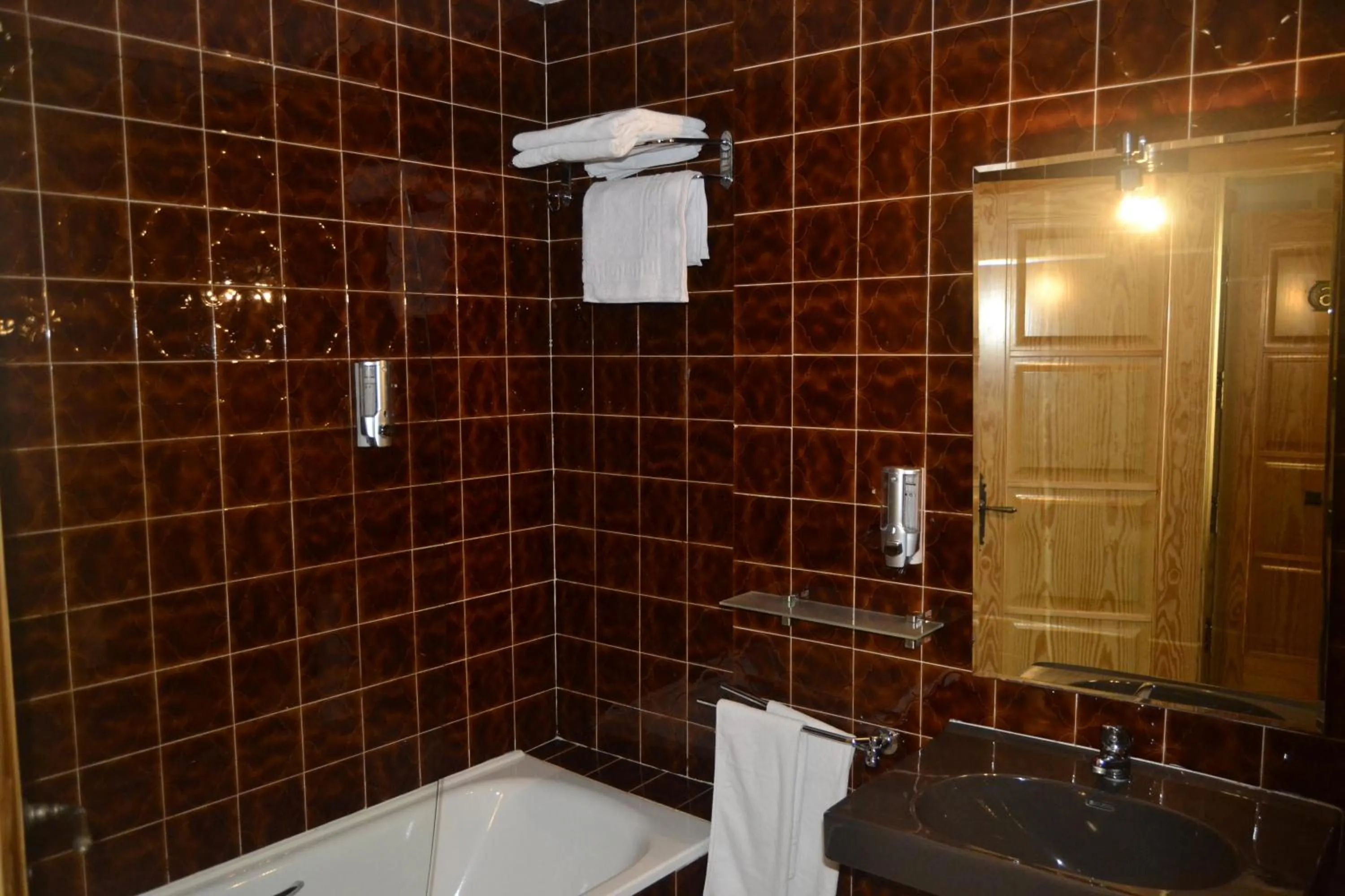 Bathroom in Hotel El Tratado