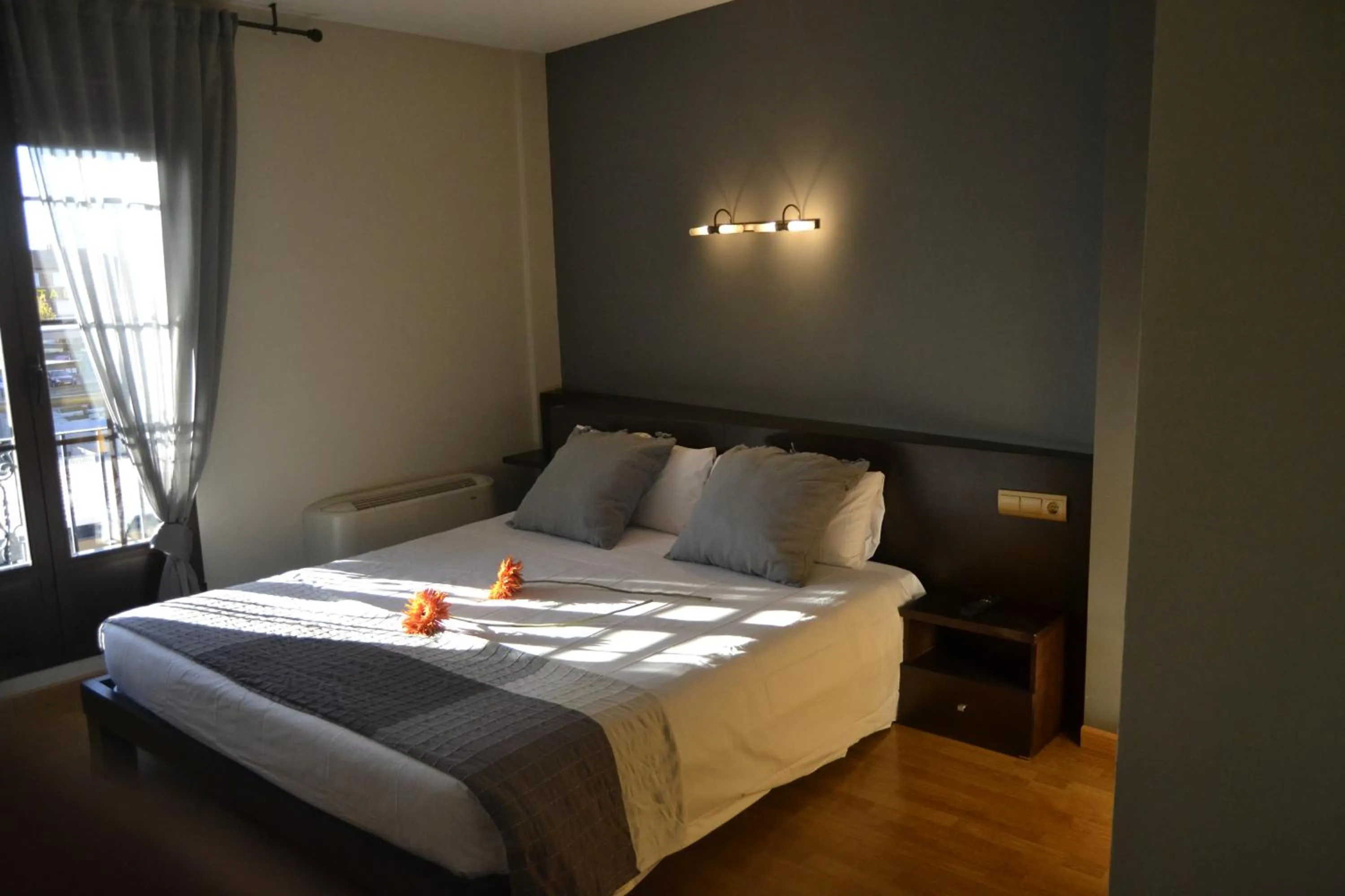 Bed in Hotel El Tratado