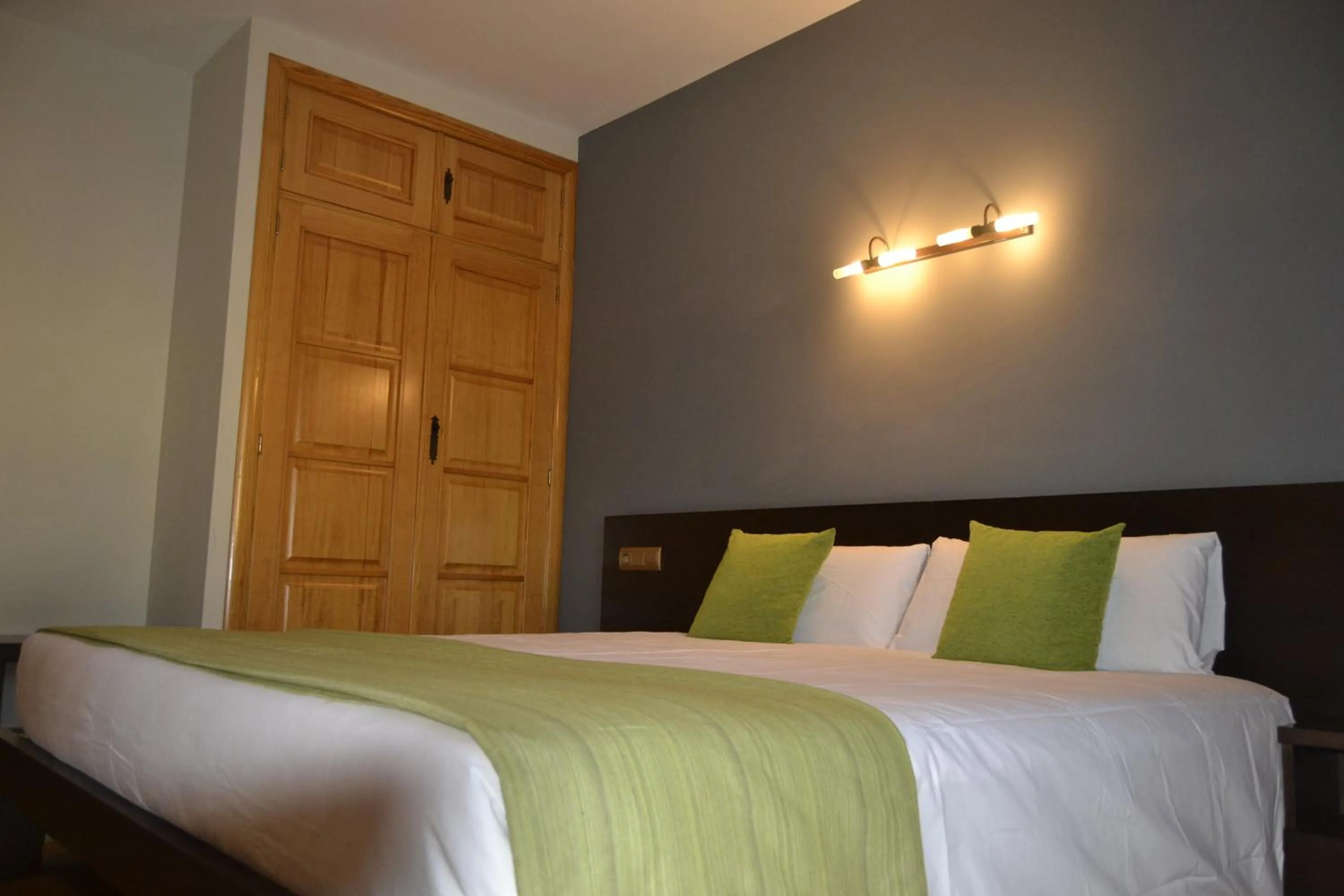 Bed in Hotel El Tratado