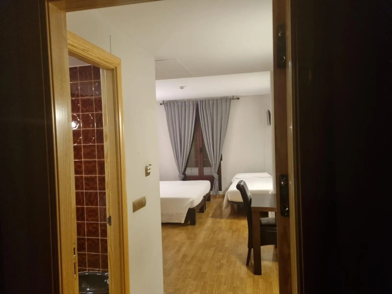 Bed in Hotel El Tratado