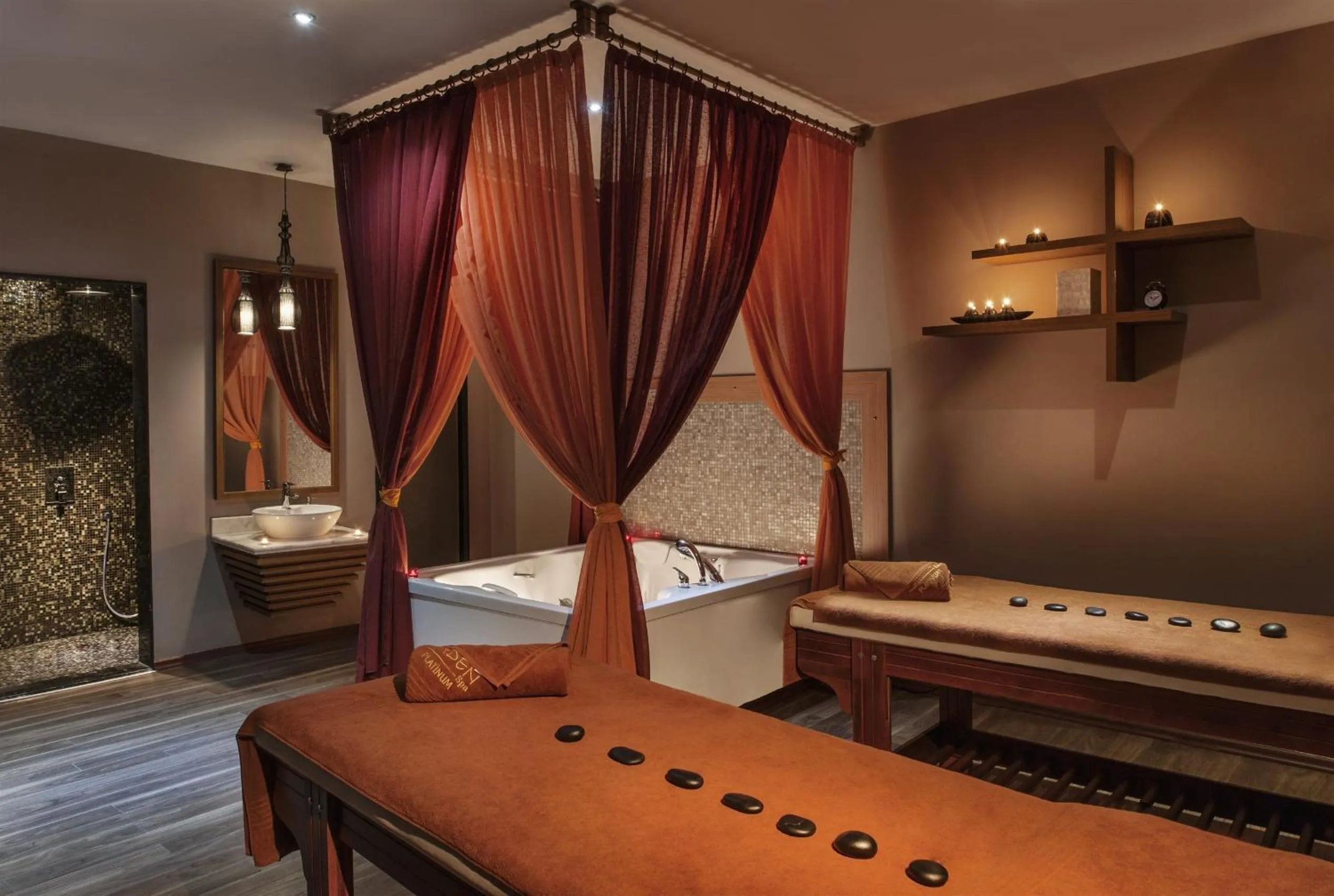 Spa and wellness centre/facilities, Bed in Botanik Platinum Hotel