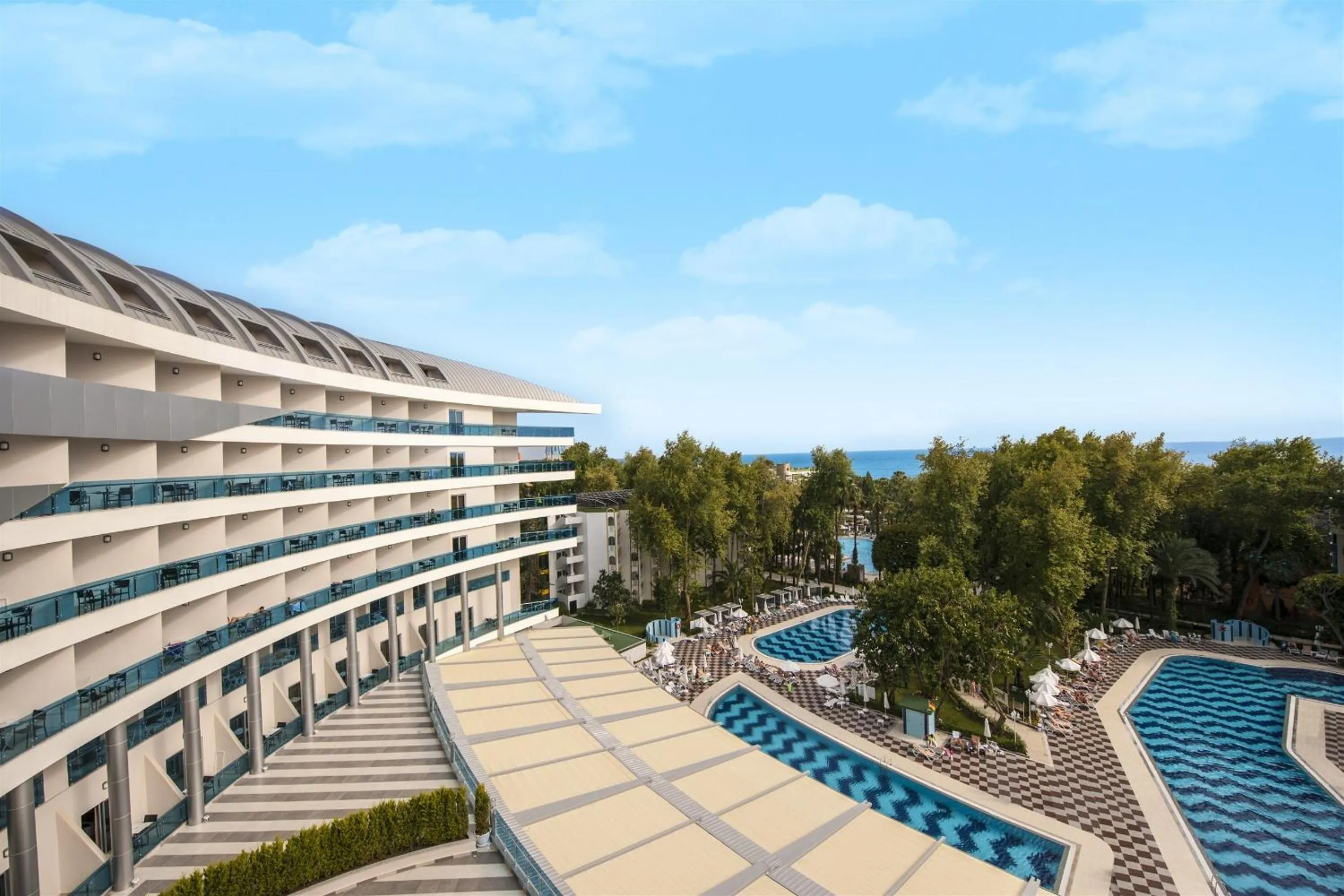 Garden view in Botanik Platinum Hotel