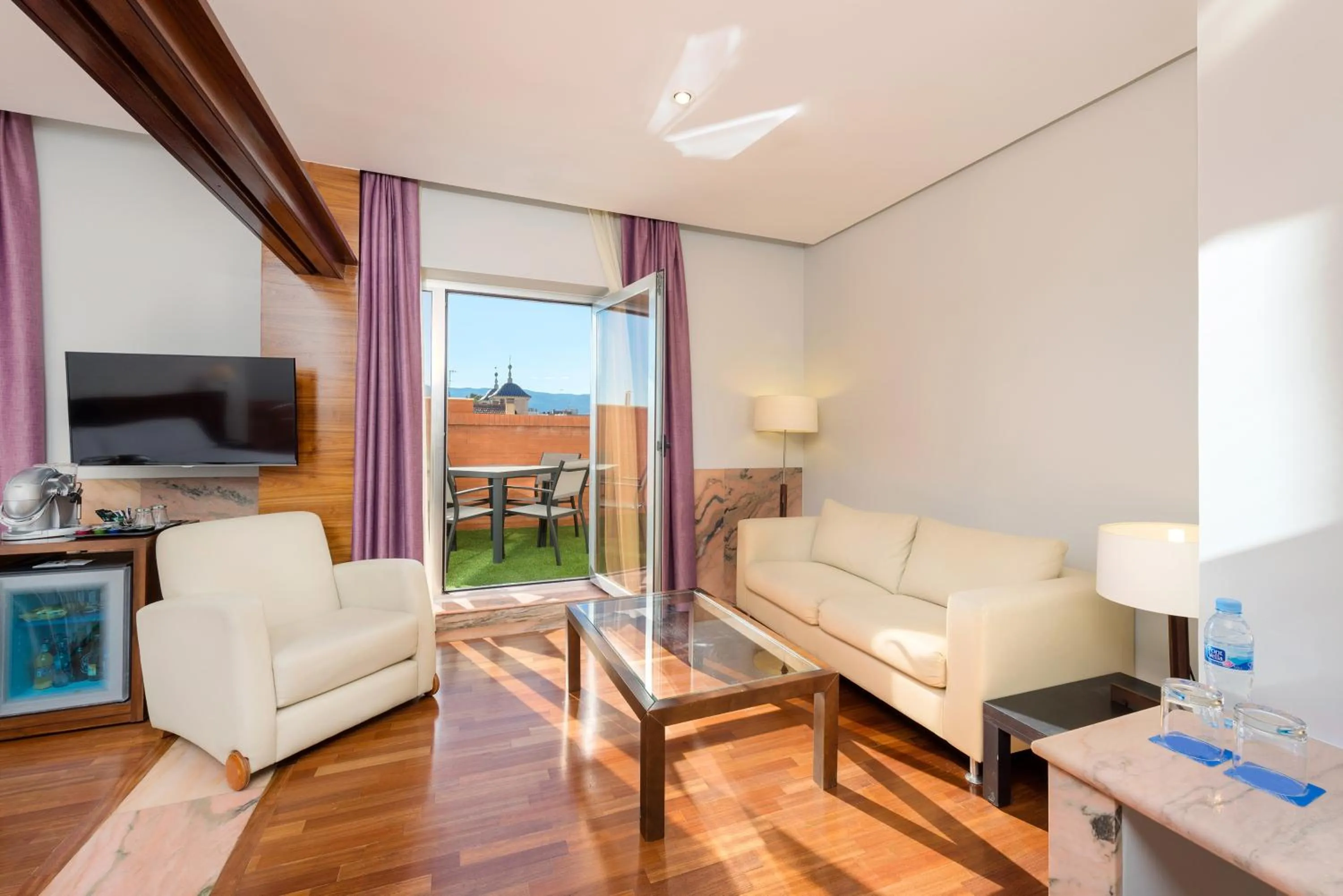 Seating area in Hotel Murcia Rincón de Pepe Affiliated by Meliá