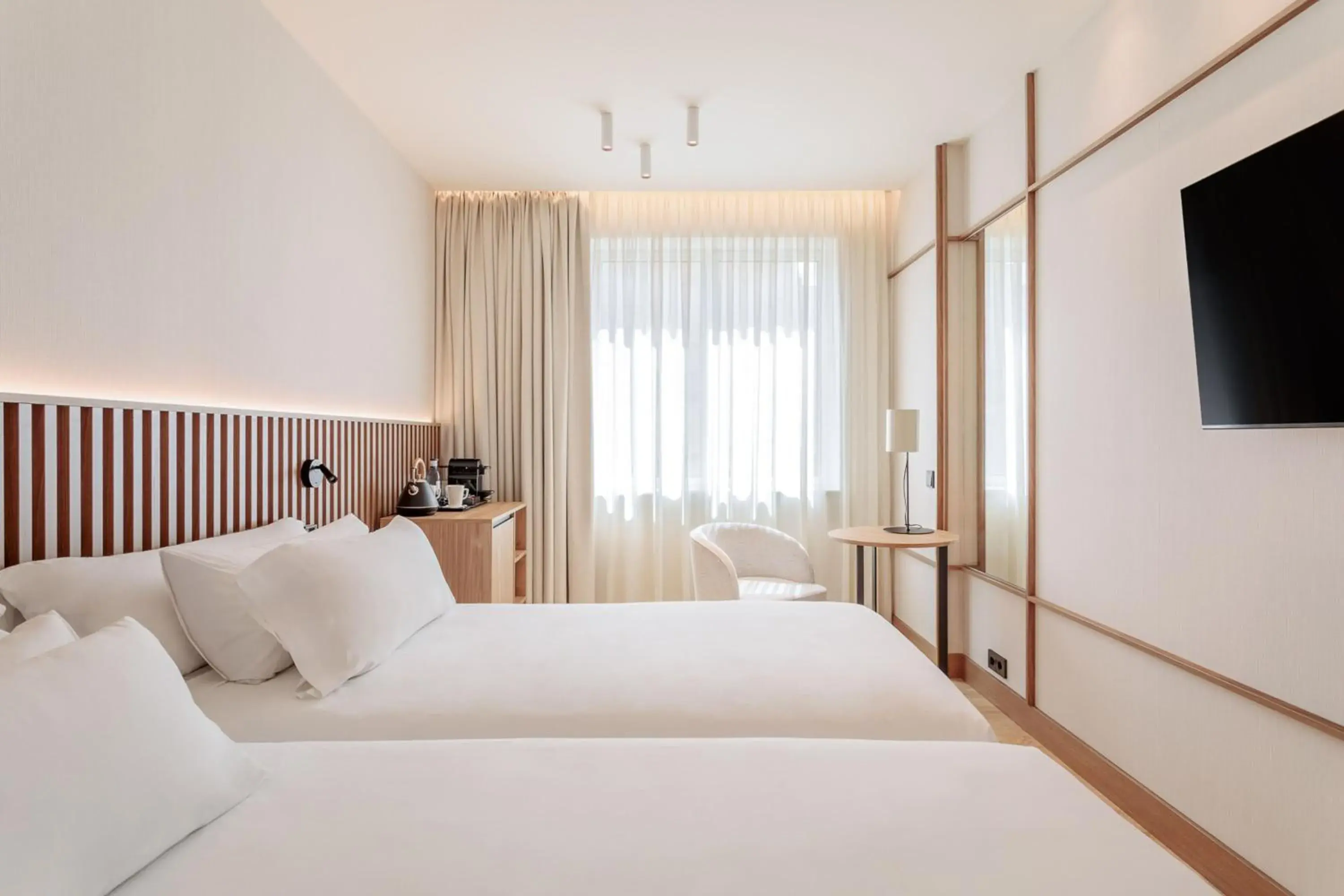 Bed in Hotel Murcia Rincón de Pepe Affiliated by Meliá Bed in Hotel Murcia Rincón de Pepe Affiliated by Meliá