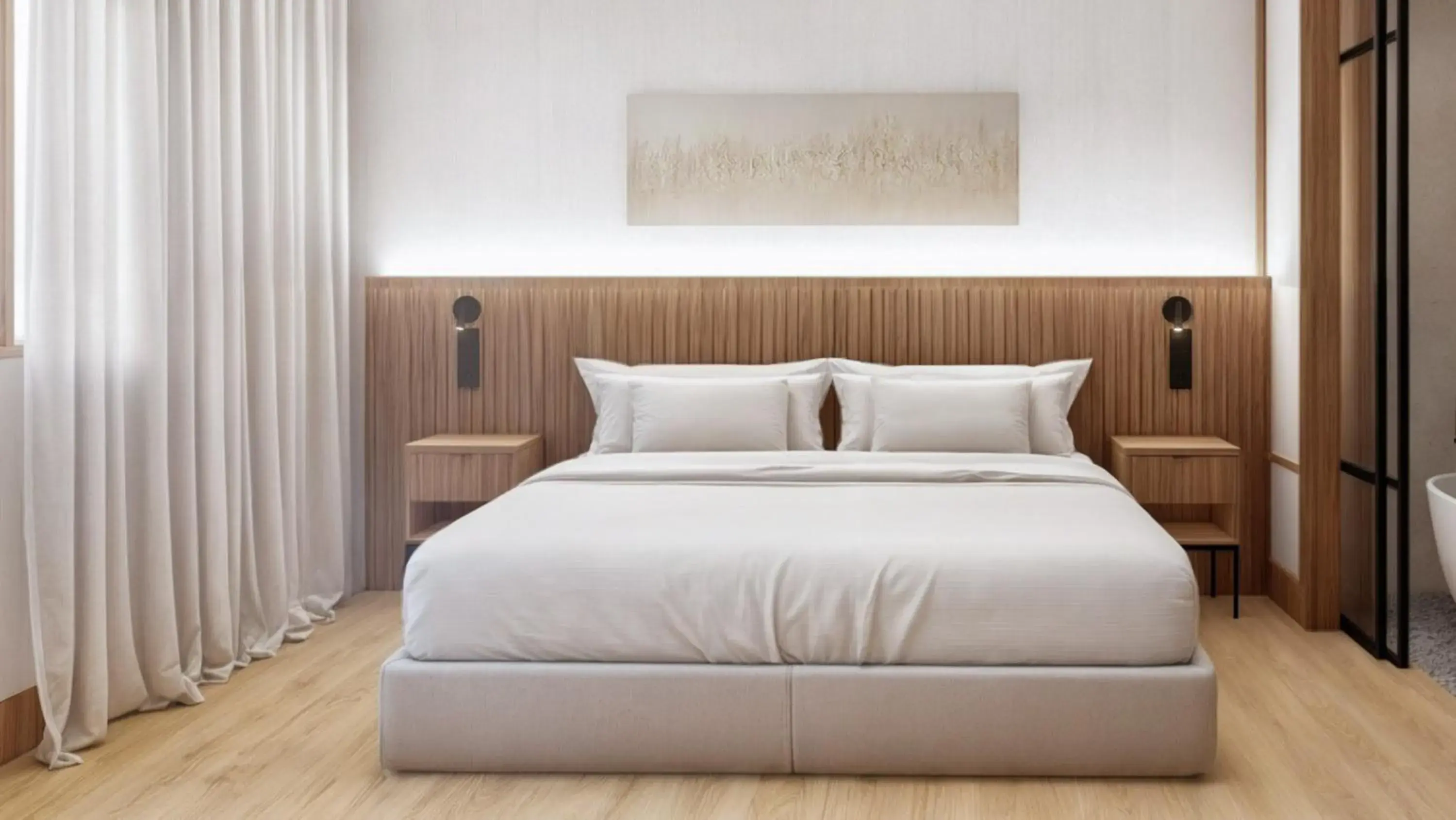 Bedroom, Bed in Hotel Murcia Rincón de Pepe Affiliated by Meliá Bedroom, Bed in Hotel Murcia Rincón de Pepe Affiliated by Meliá