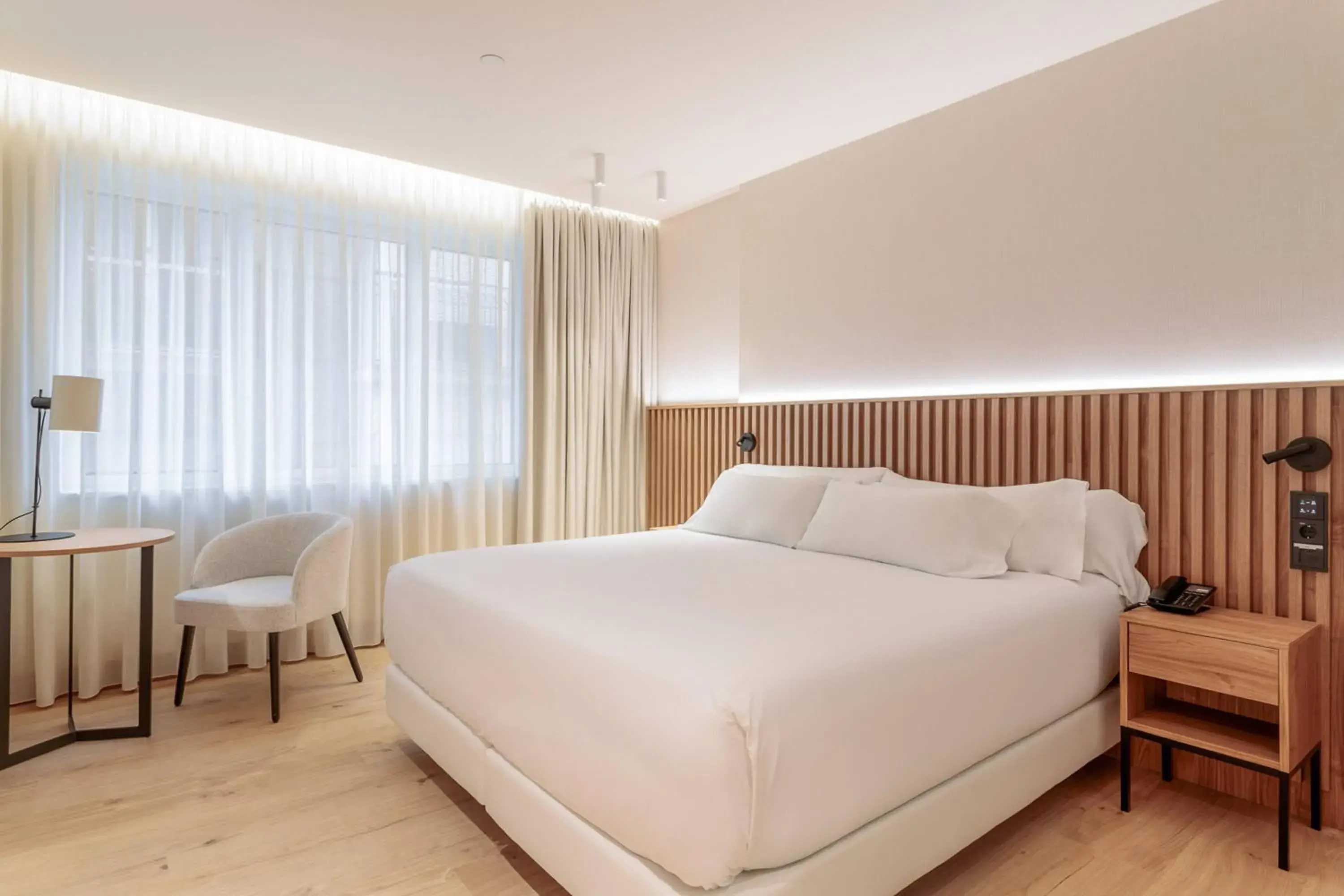 Bed in Hotel Murcia Rincón de Pepe Affiliated by Meliá Bed in Hotel Murcia Rincón de Pepe Affiliated by Meliá