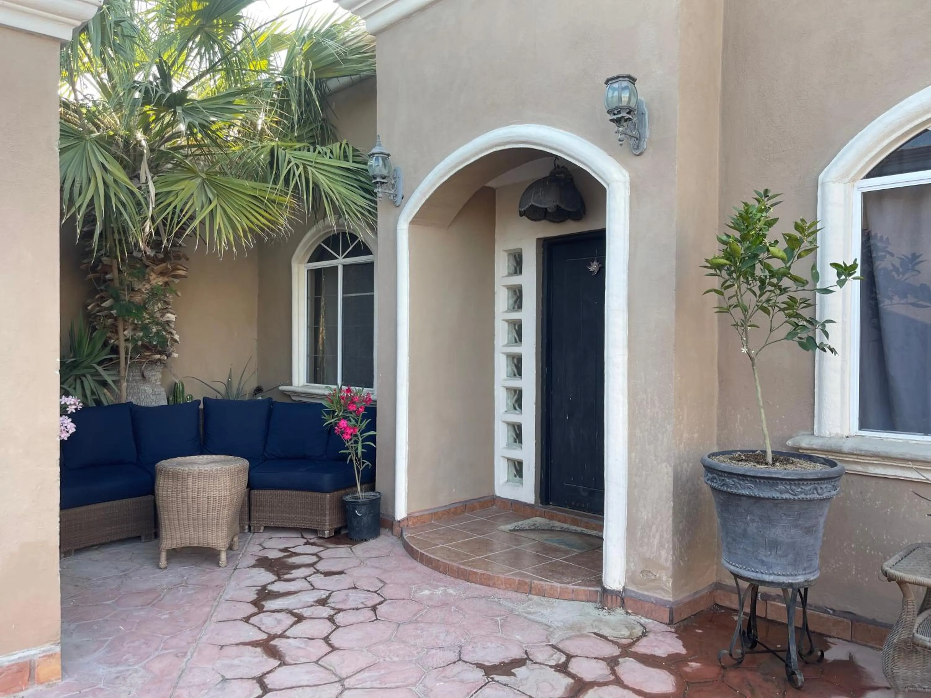 Patio in San Felipe Place to stay B&B