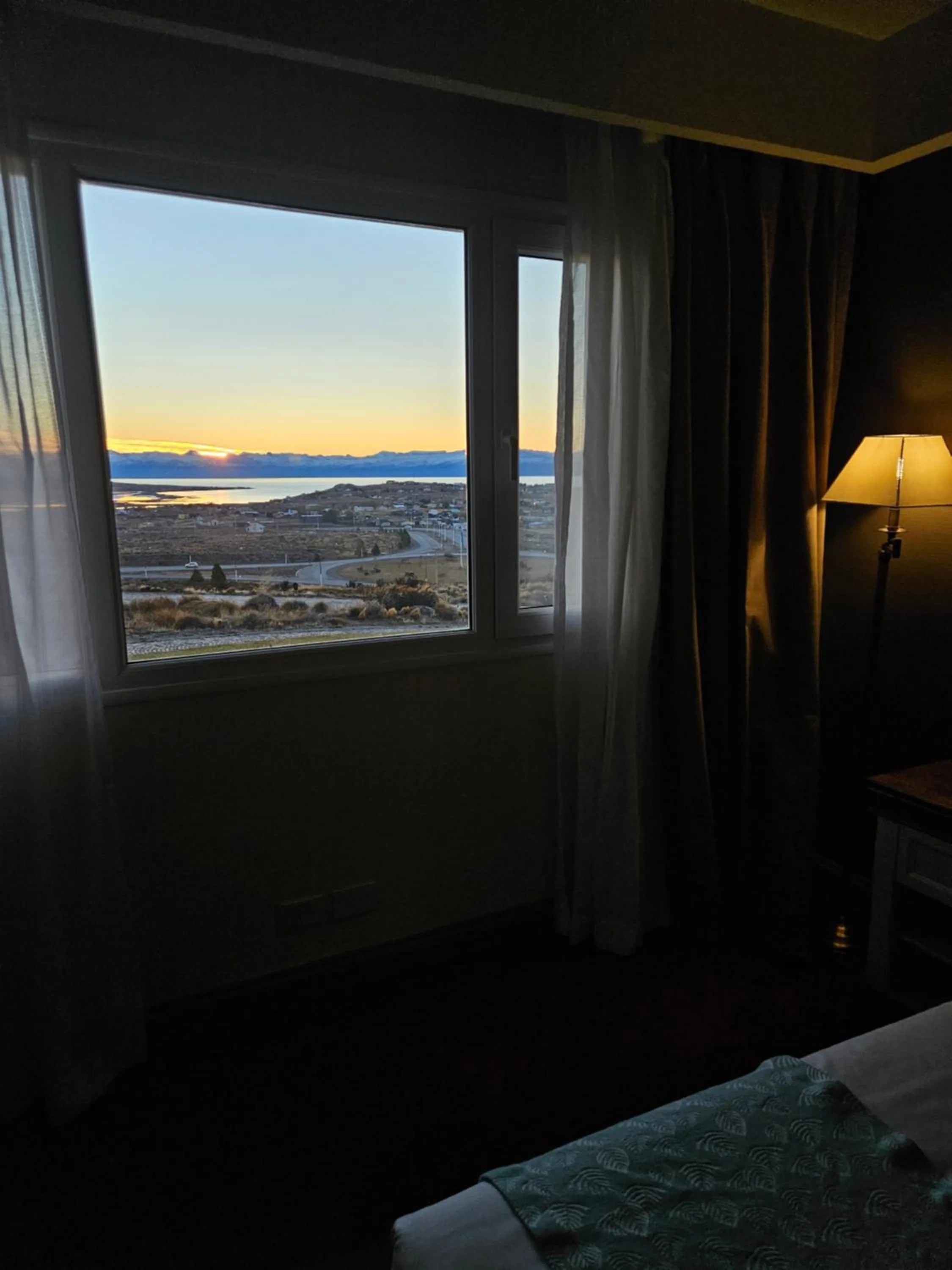 Lake view, Bed in Alto Calafate Hotel