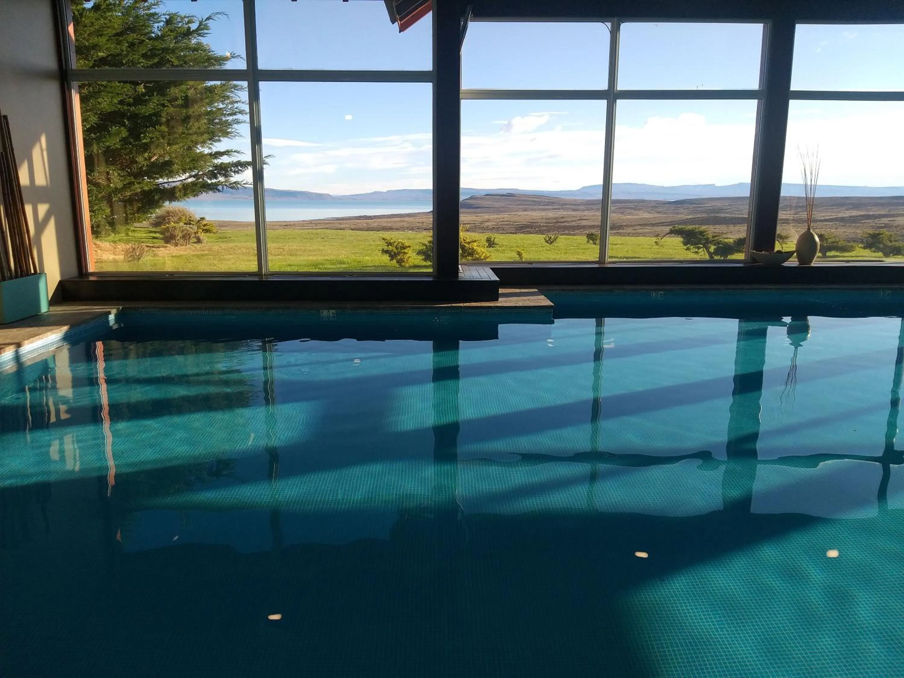 Pool view in Alto Calafate Hotel